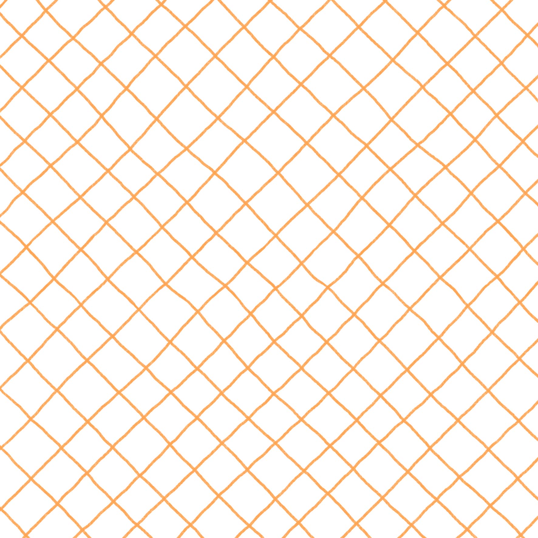 Preorder: Checkered Lines (Orange on White)