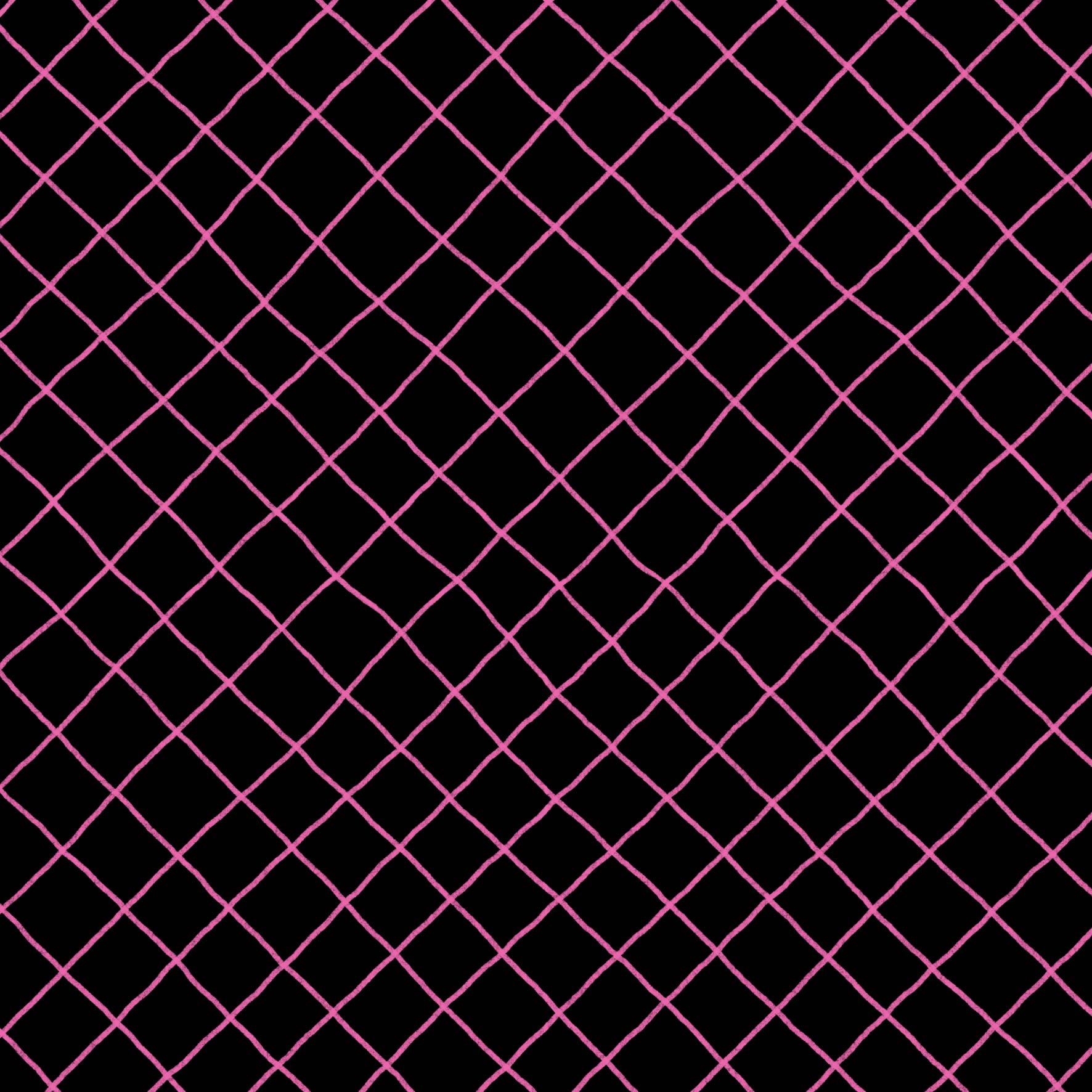 Preorder: Checkered Lines (Pink on Black)