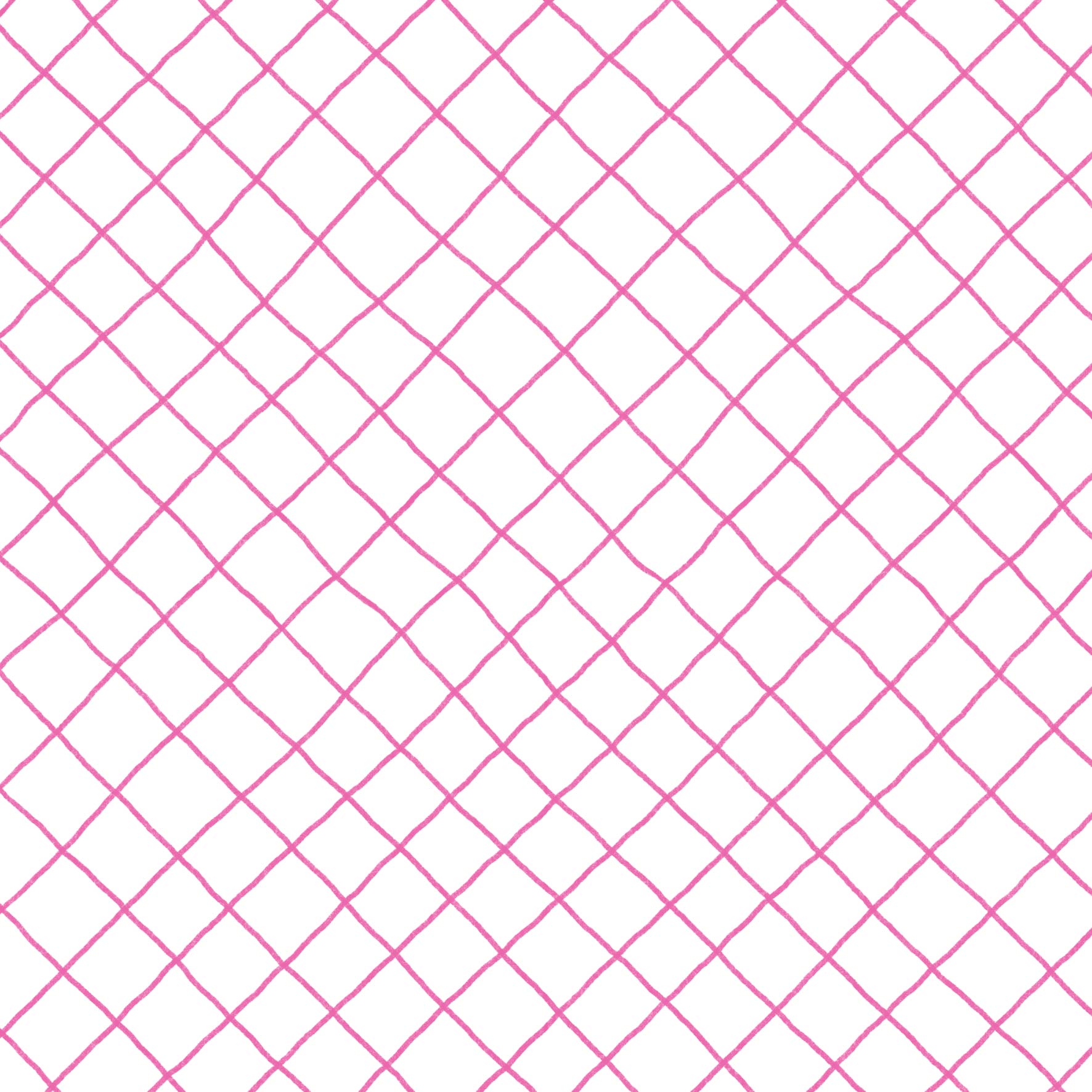 Preorder: Checkered Lines (Pink on White)