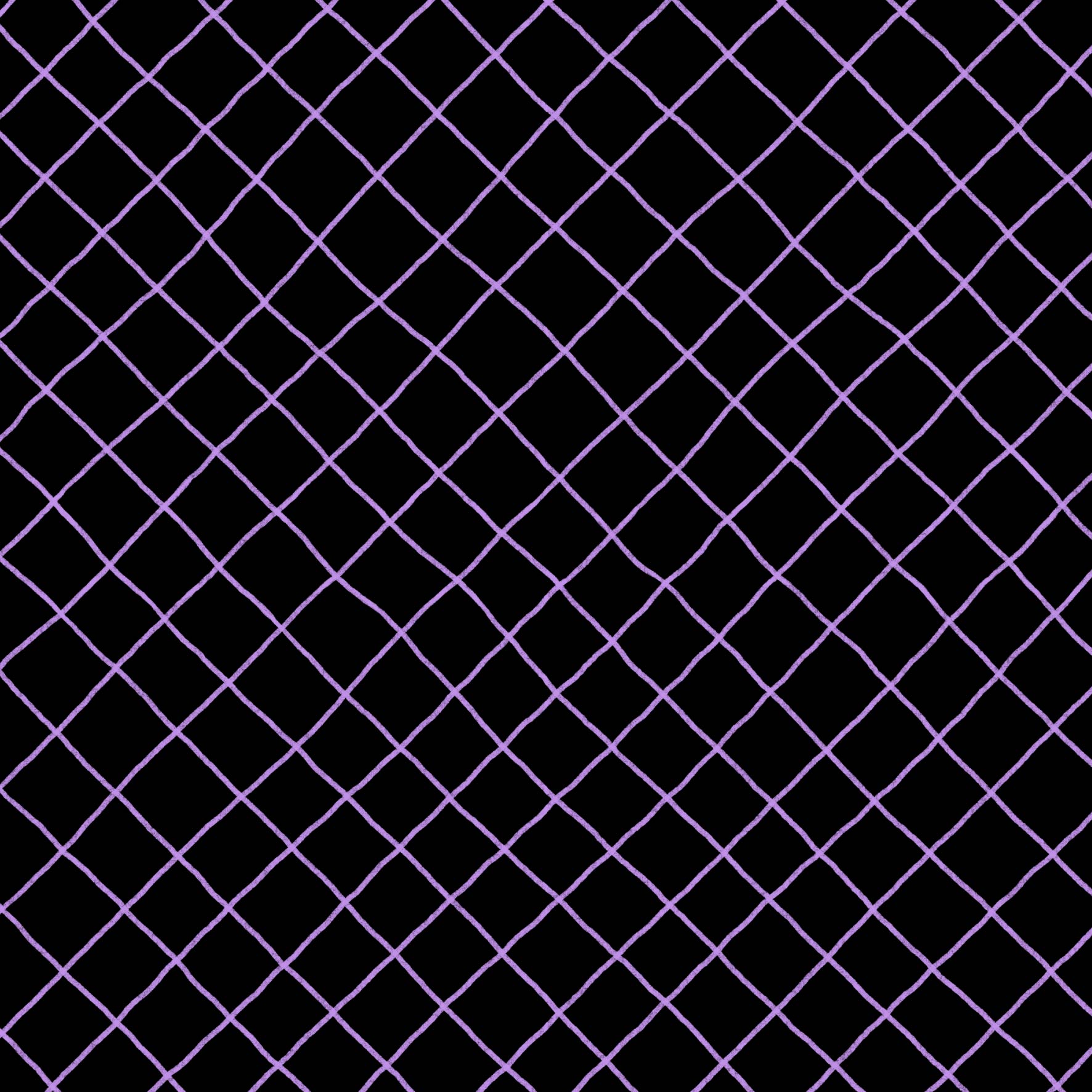 Preorder: Checkered Lines (Purple on Black)