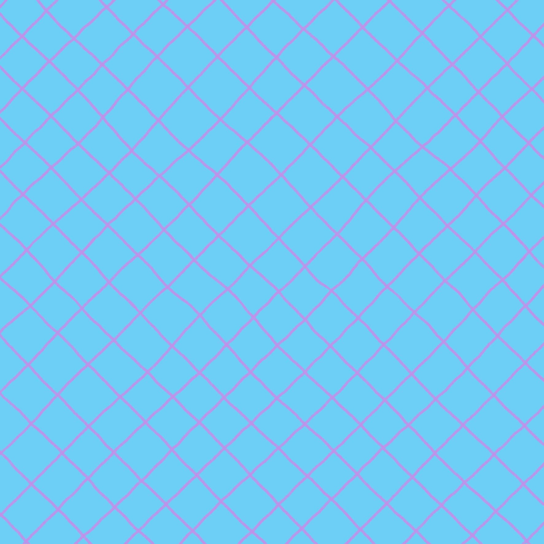 Preorder: Checkered Lines (Purple on Light Blue)