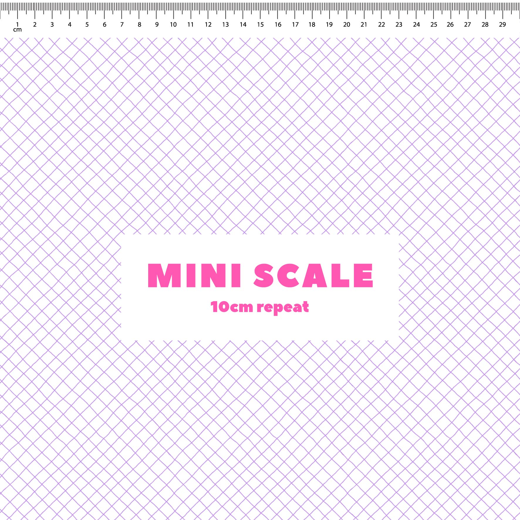 Preorder: Checkered Lines (Purple on White)