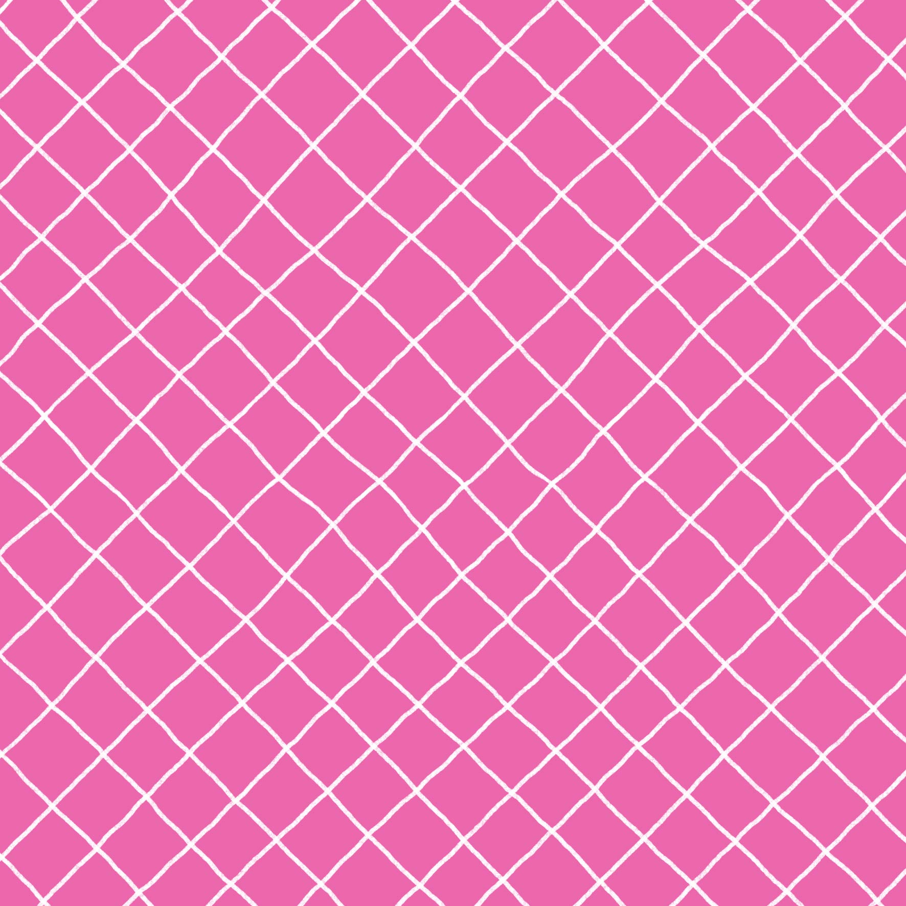 Preorder: Checkered Lines (White on Pink)