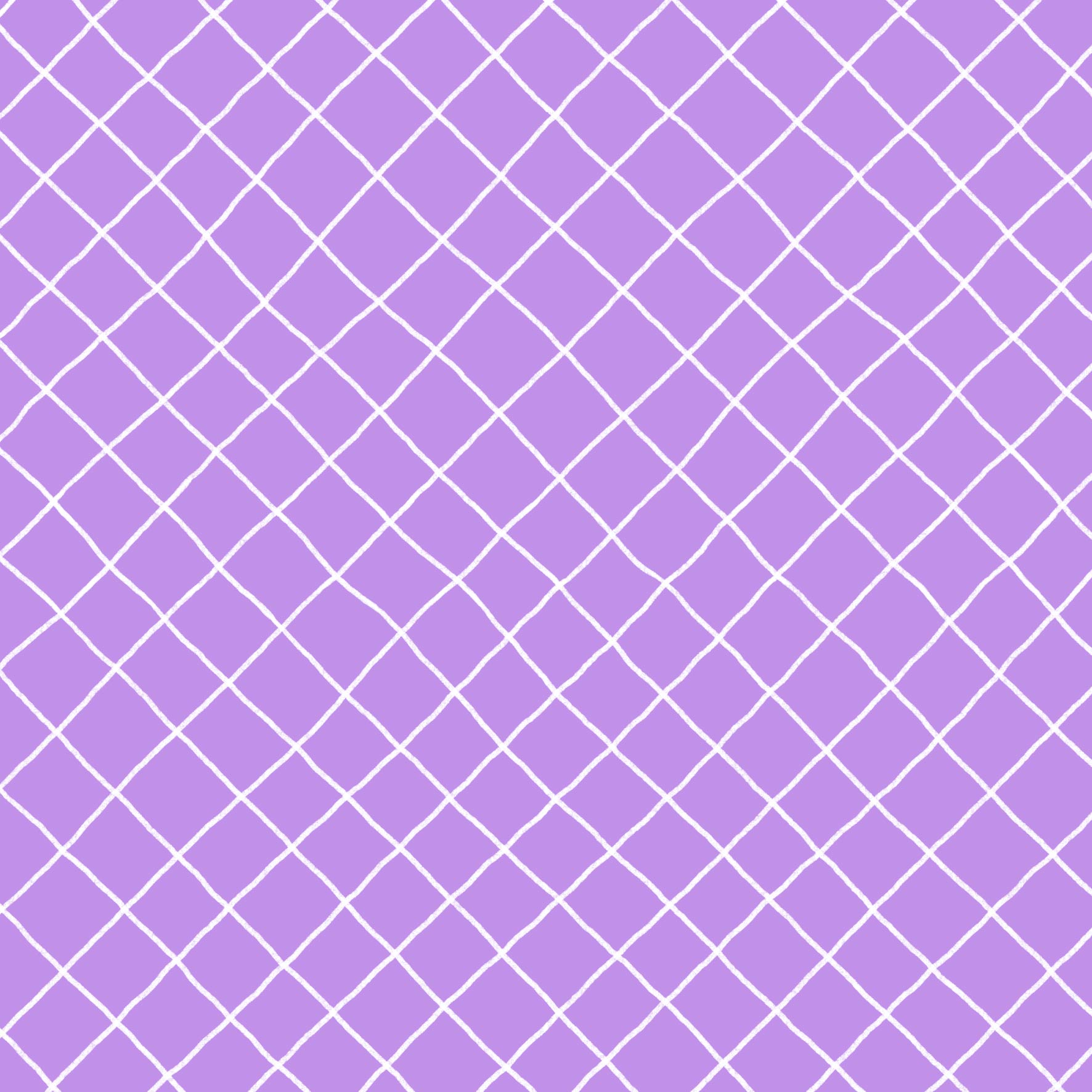 Preorder: Checkered Lines (White on Purple)
