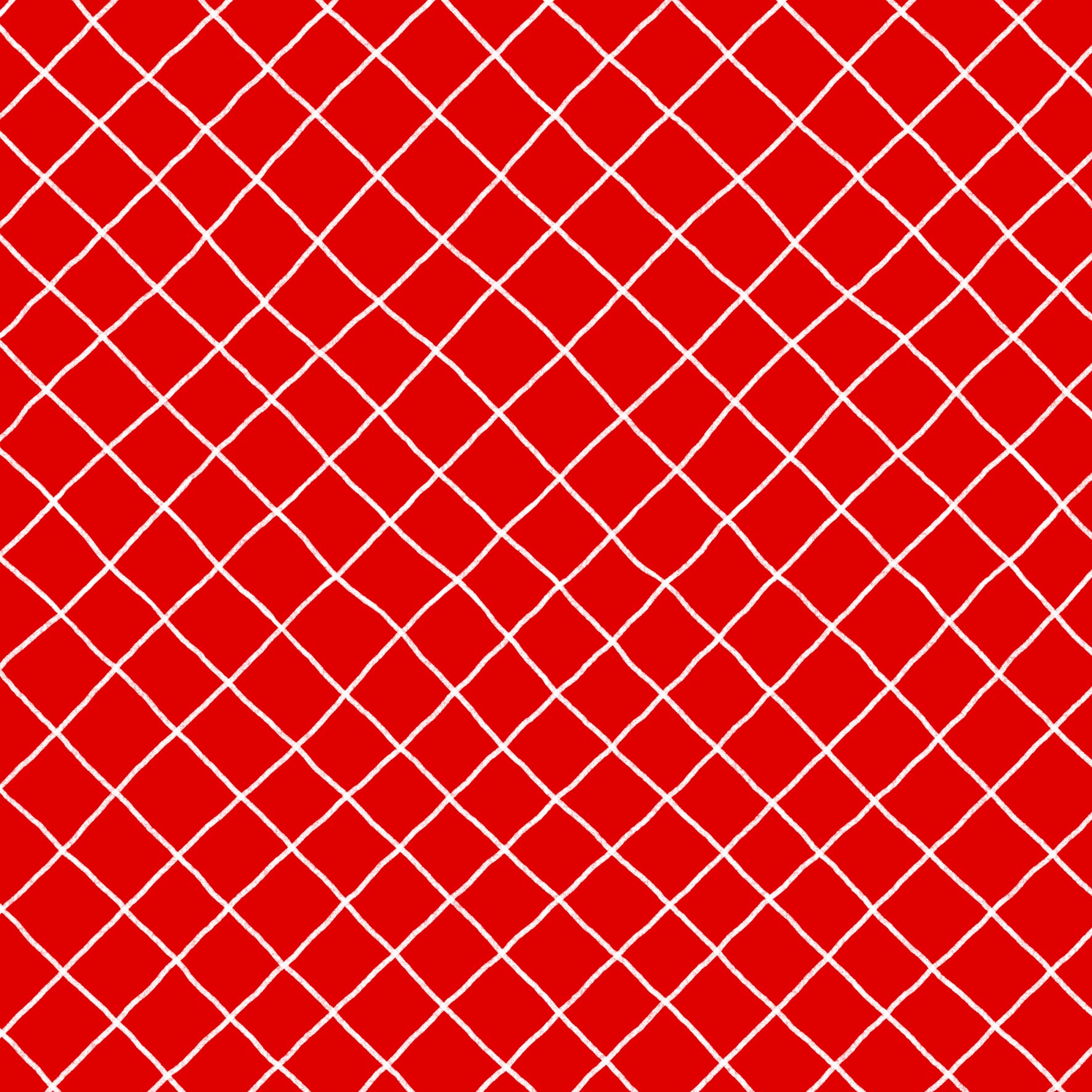 Preorder: Checkered Lines (White on Red)