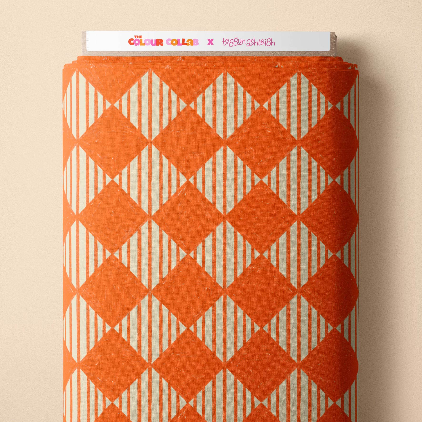 Preorder: Checkered Stripes (Orange)