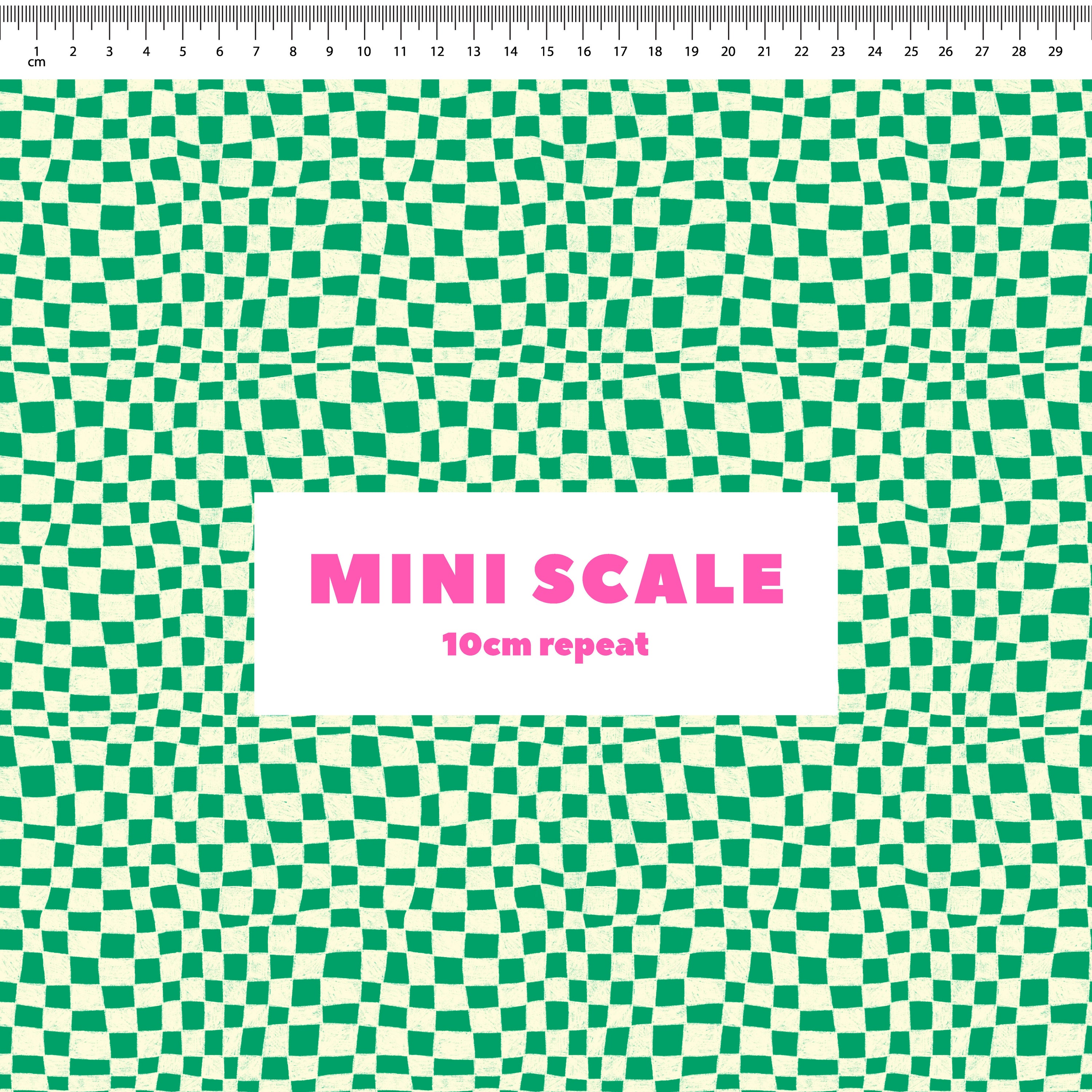 Christmas Checkers Preorder Fabric