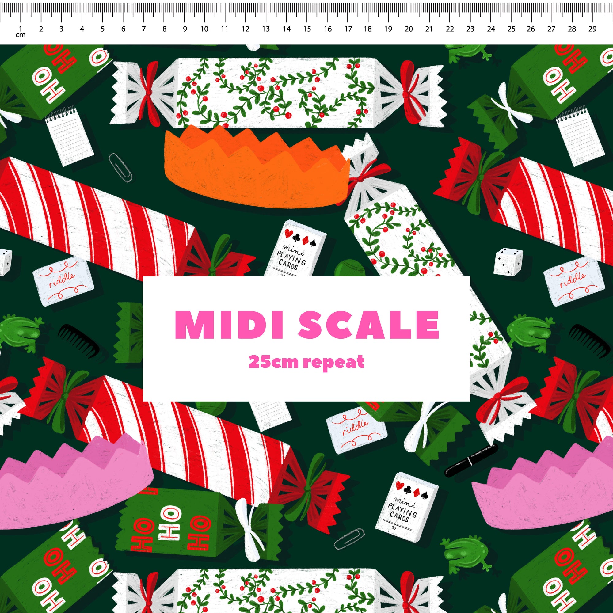 Christmas Crackers Preorder Fabric