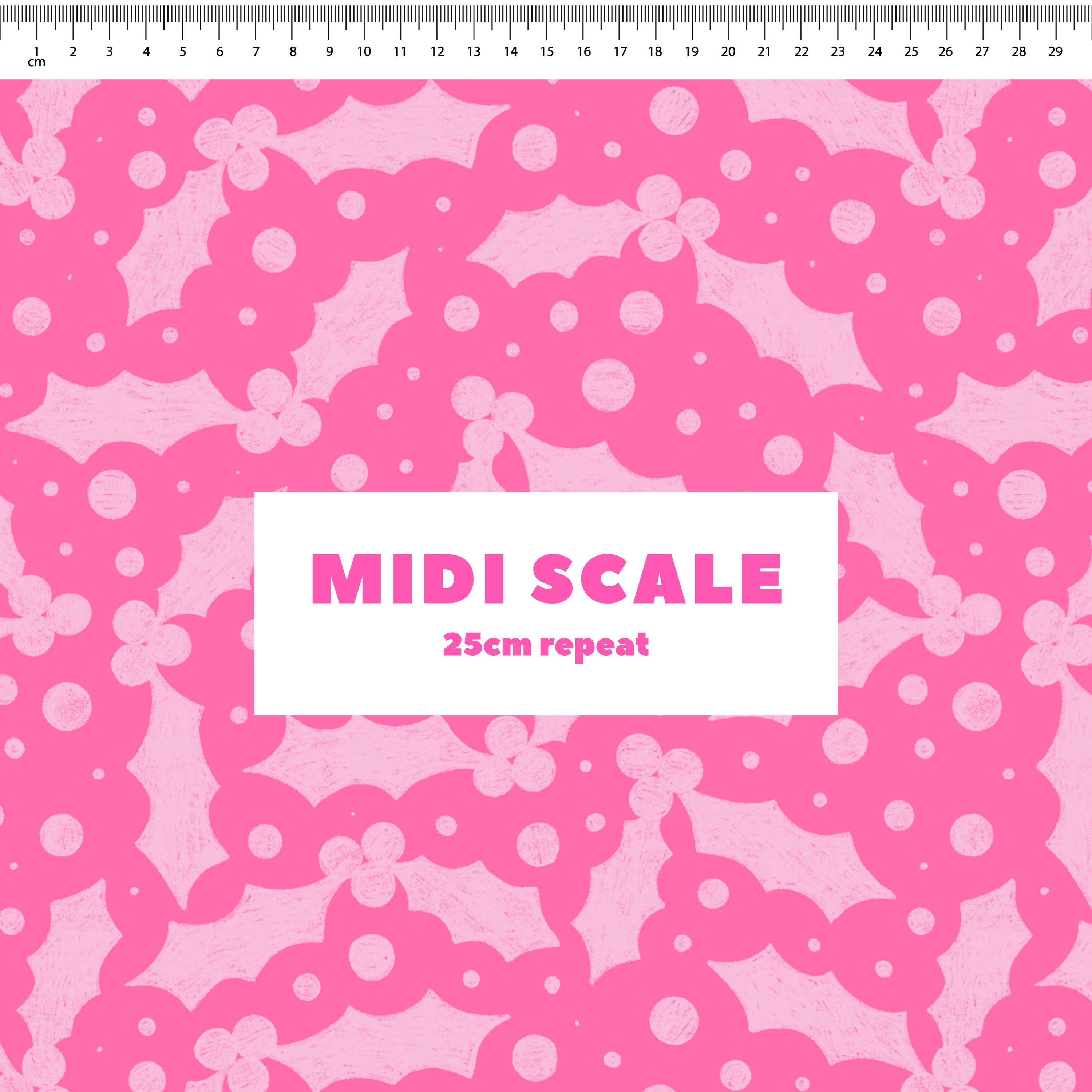 Christmas Holly Preorder Fabric