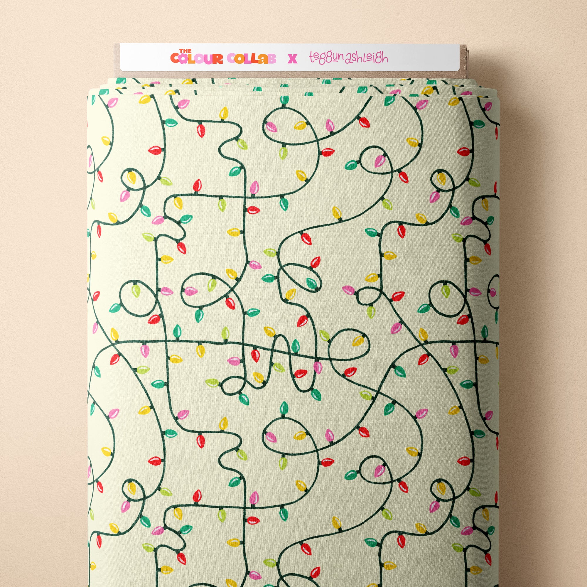 Christmas Lights Preorder Fabric
