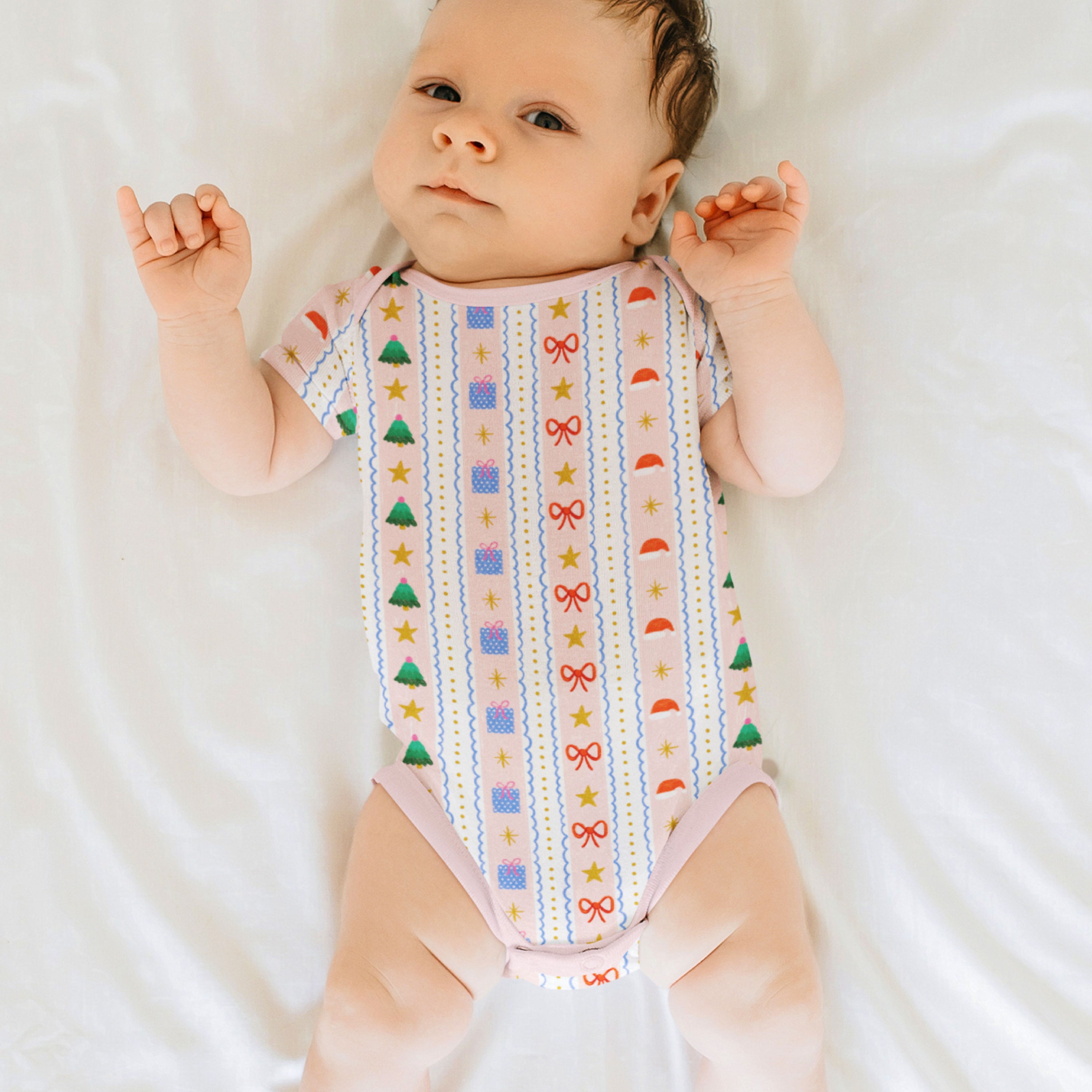 Christmas Stripes Preorder Fabric