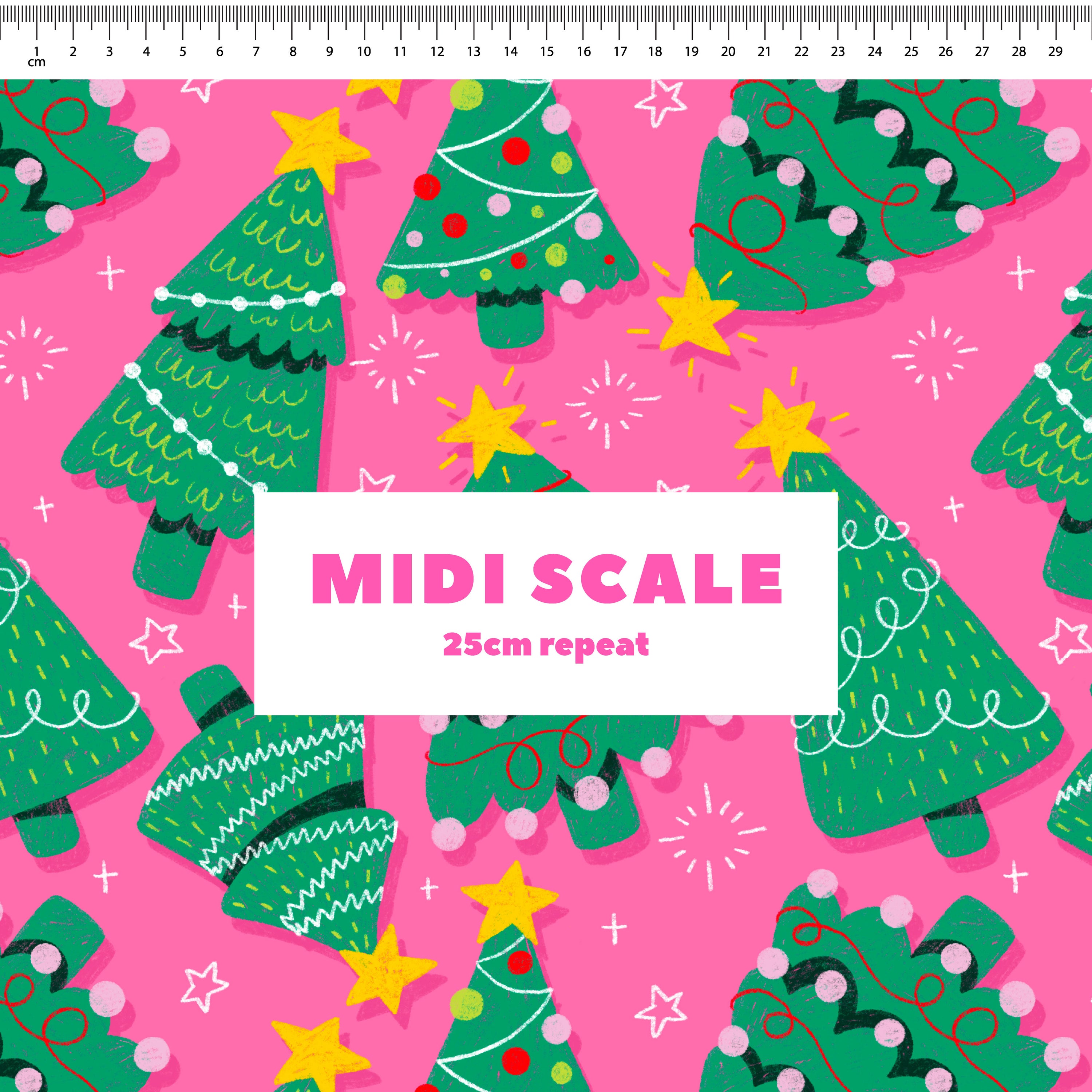Christmas Trees Preorder Fabric