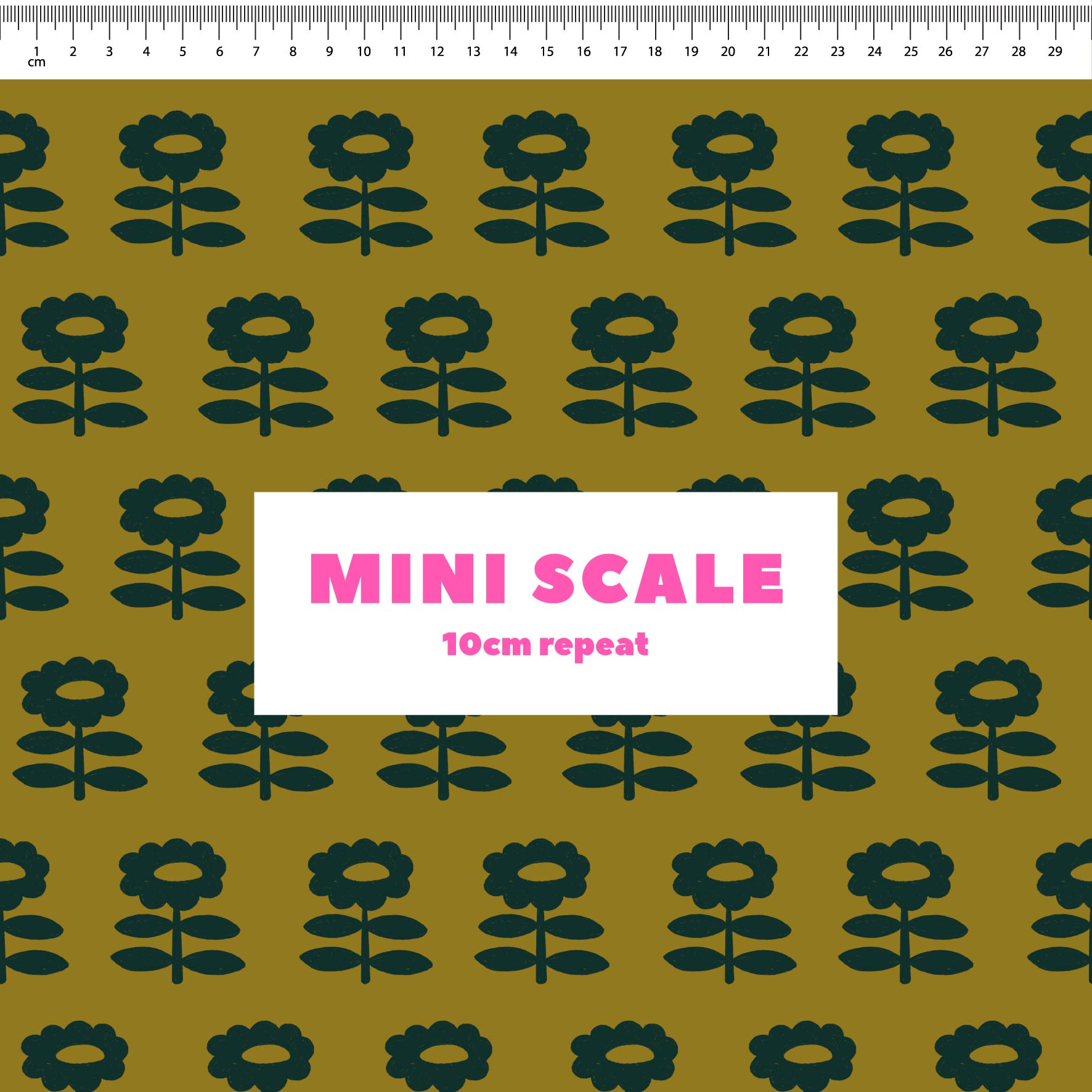 Preorder: Chunky Florals (Olive)