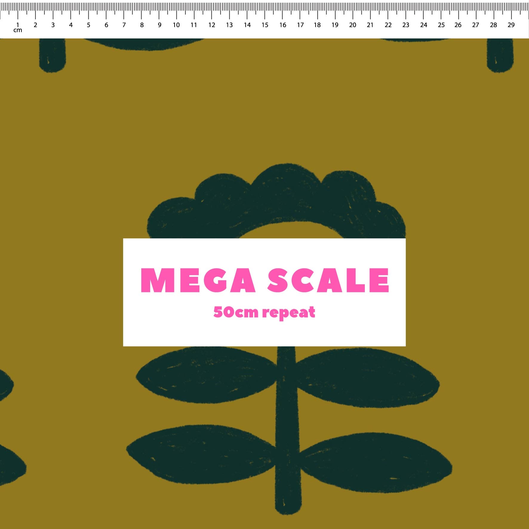 Preorder: Chunky Florals (Olive)