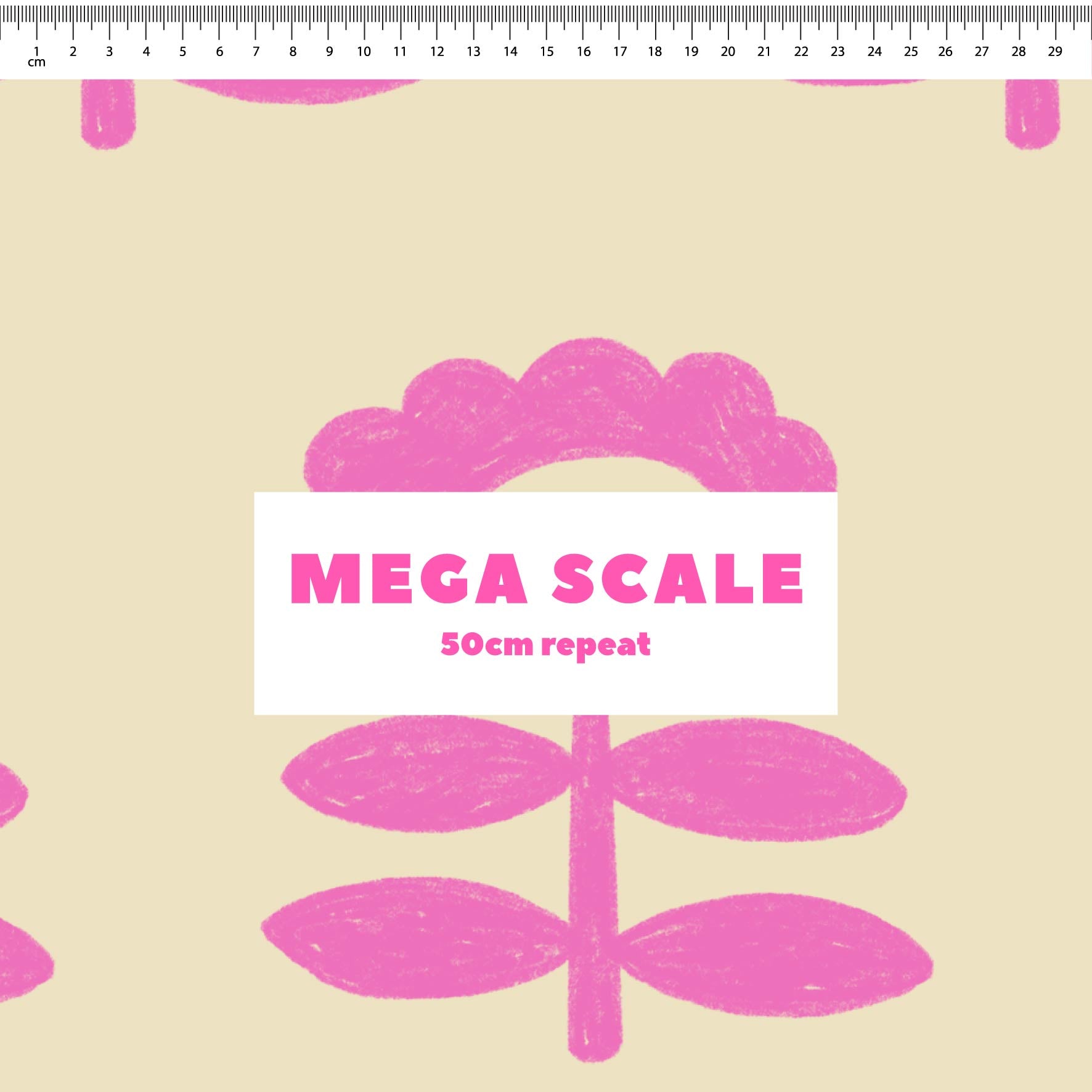 Preorder: Chunky Florals (Cream)