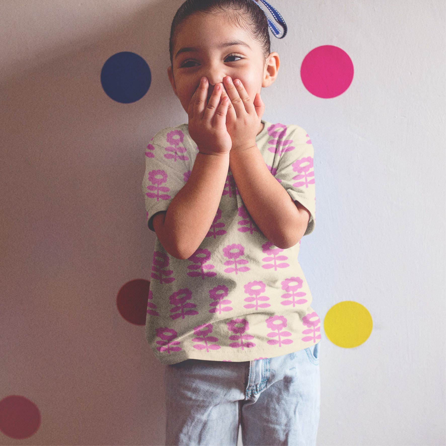 Preorder: Chunky Florals (Cream)