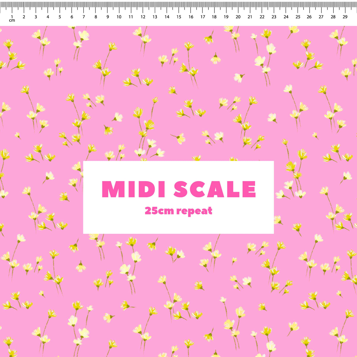 Daisy Meadow Preorder Fabric by Milly + Mae