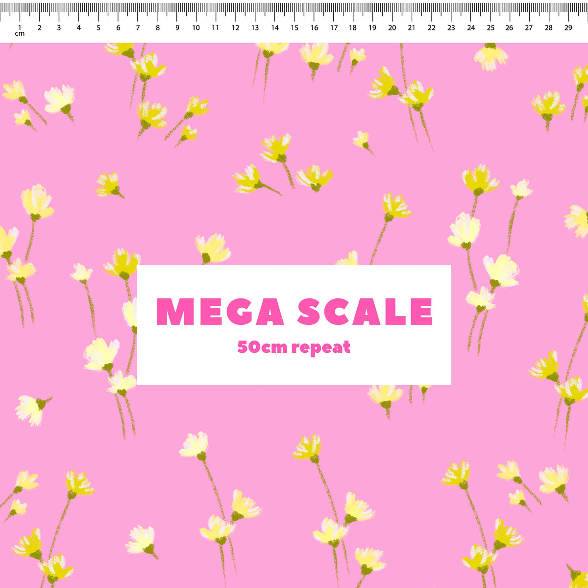 Daisy Meadow Preorder Fabric by Milly + Mae