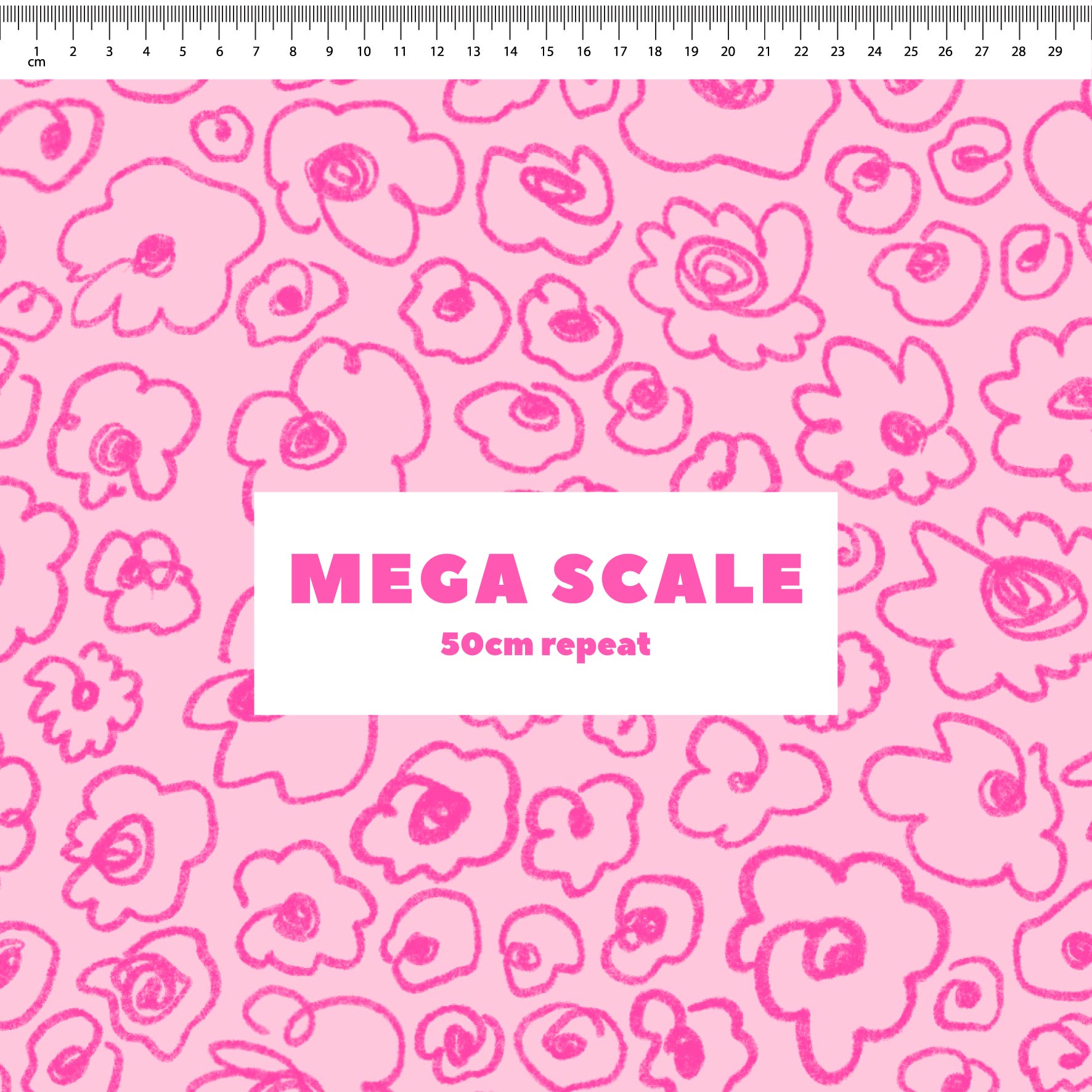 Preorder: Daisy Scribbles (Light Pink)