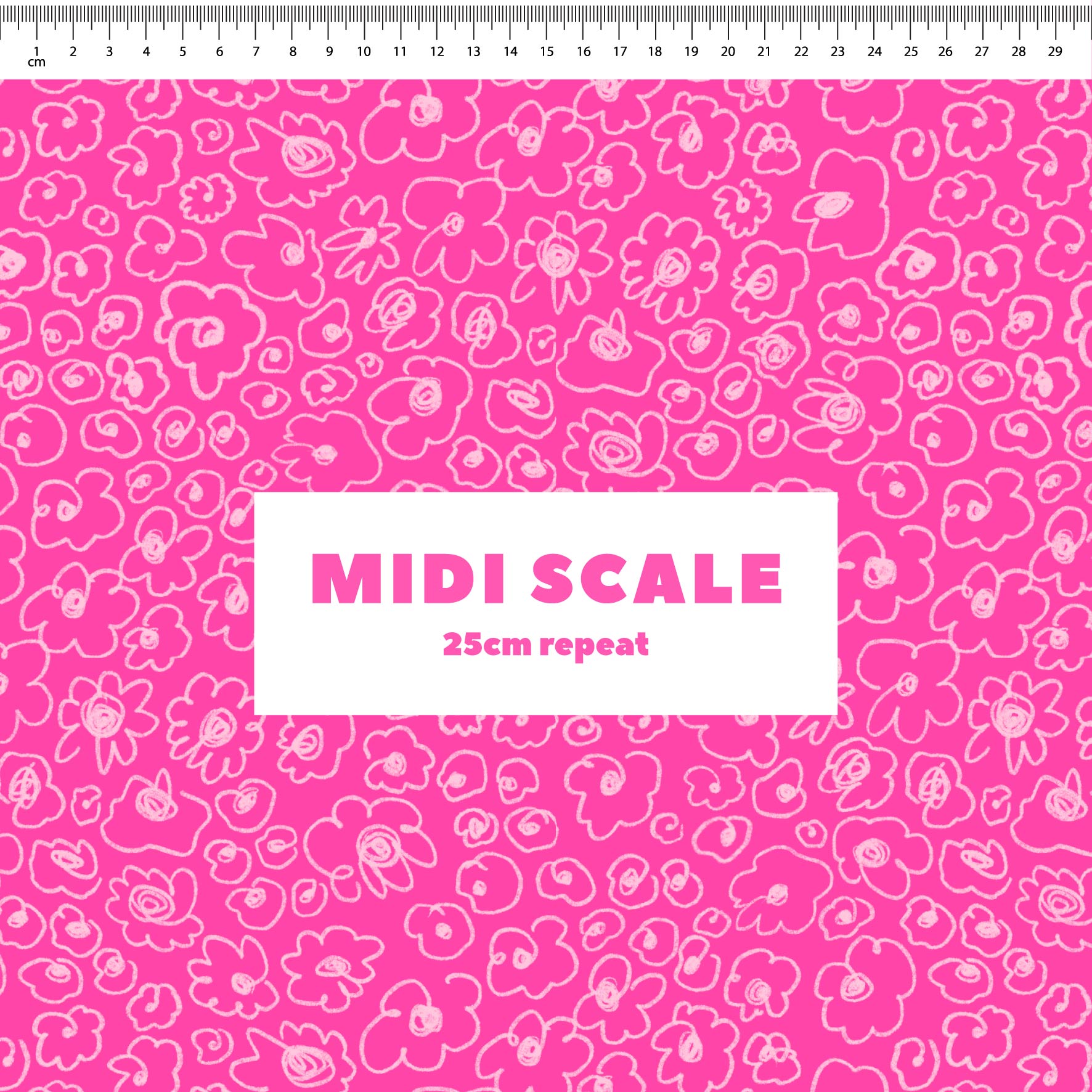 Preorder: Daisy Scribbles (Pink)