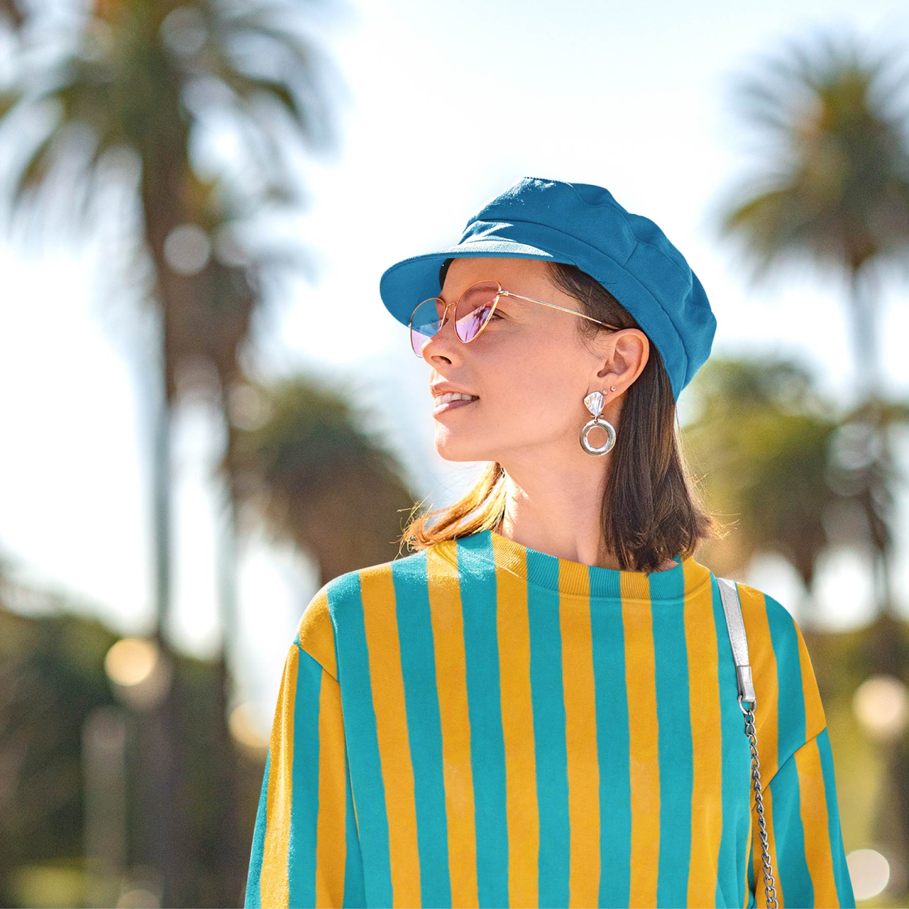 Preorder: Darling Stripes (Blue & Marigold) | Carly B x TCC