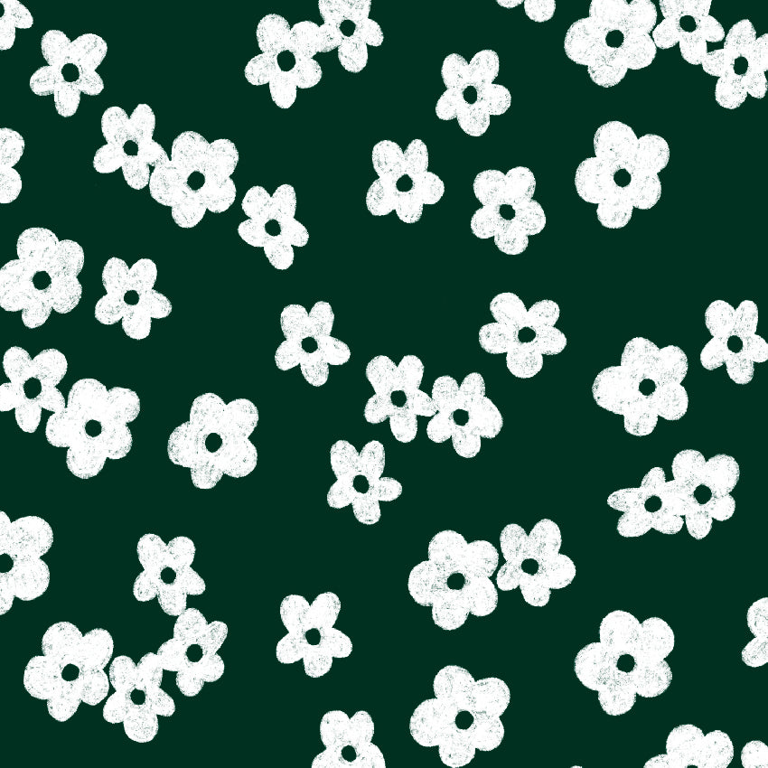 Preorder: Ditsy Florals (Dark Green)