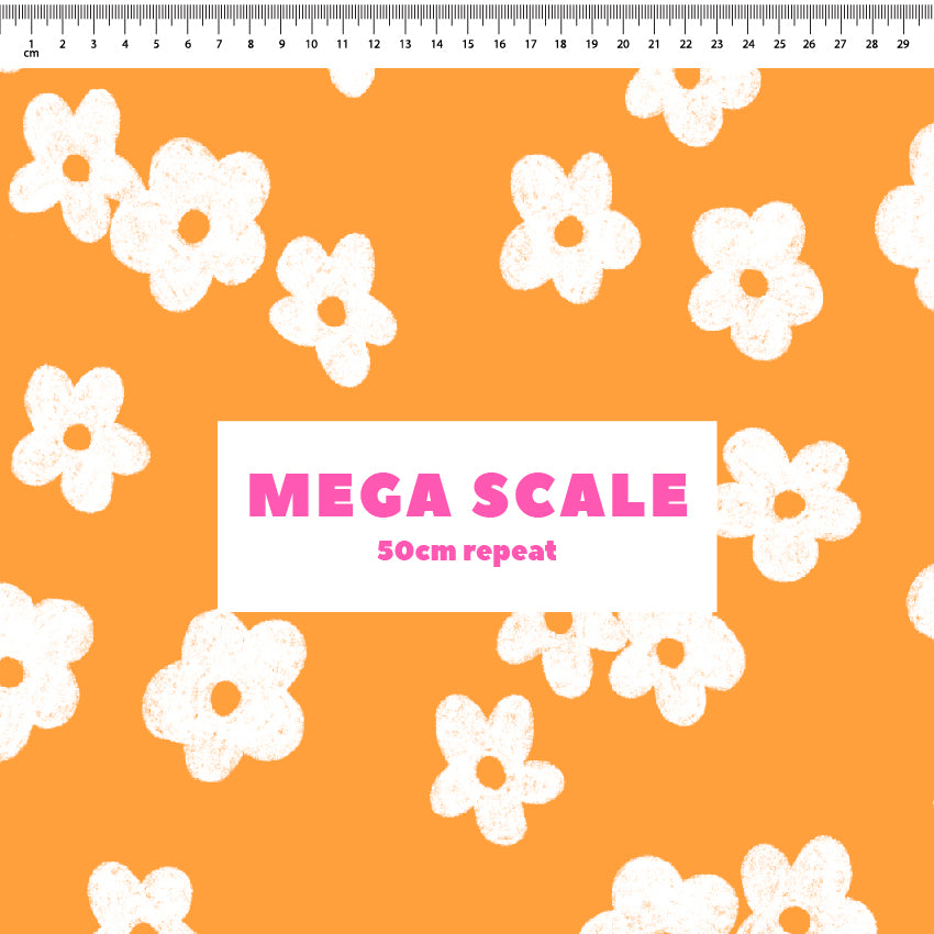 Preorder: Ditsy Florals (Orange)