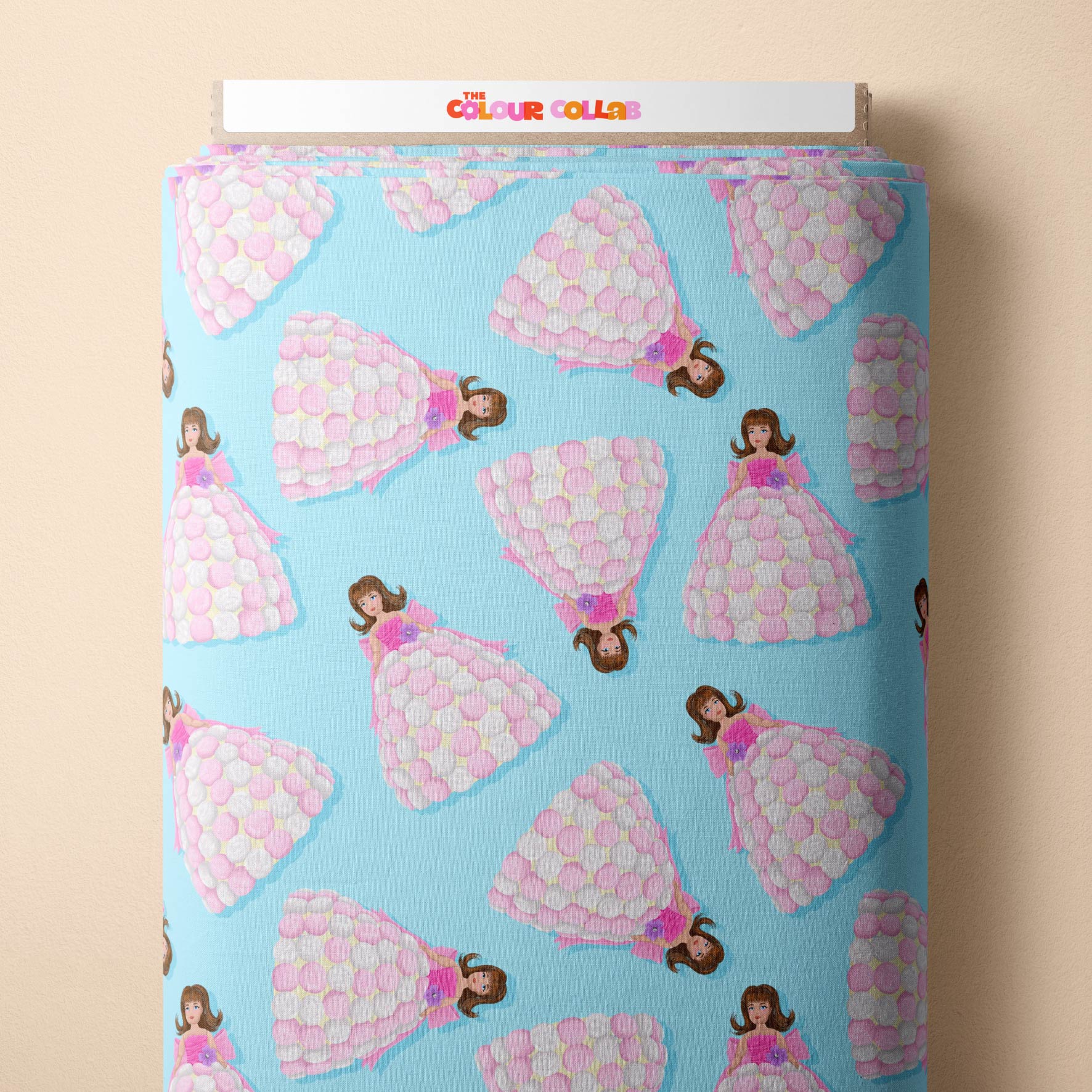 Preorder Fabric: Dolly Varden Cake (Blue)