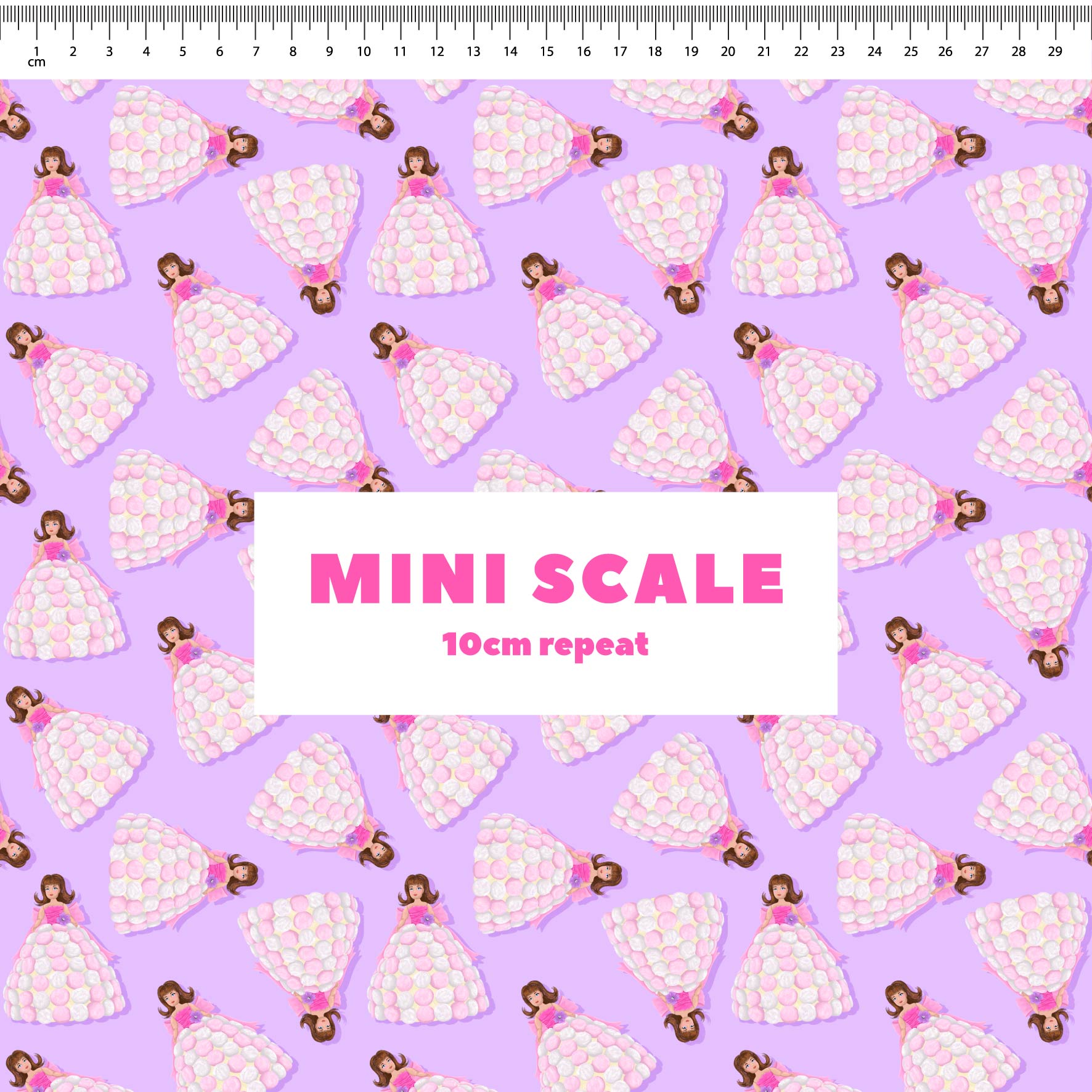 Preorder Fabric: Dolly Varden Cake (Purple)