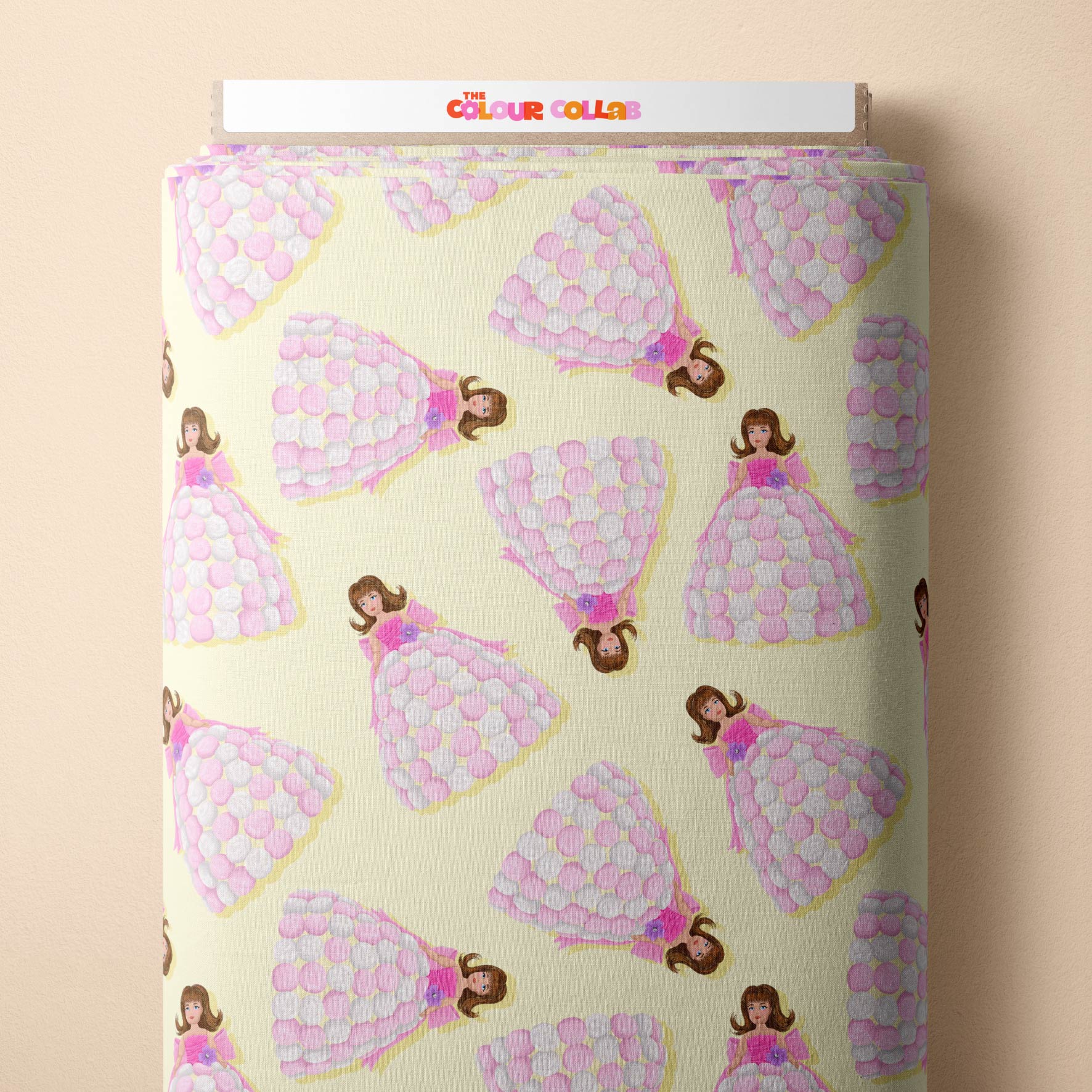 Preorder Fabric: Dolly Varden Cake (Yellow)