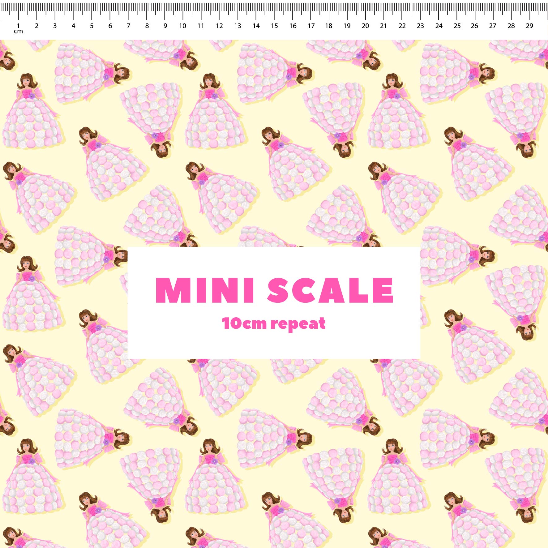 Preorder Fabric: Dolly Varden Cake (Yellow)