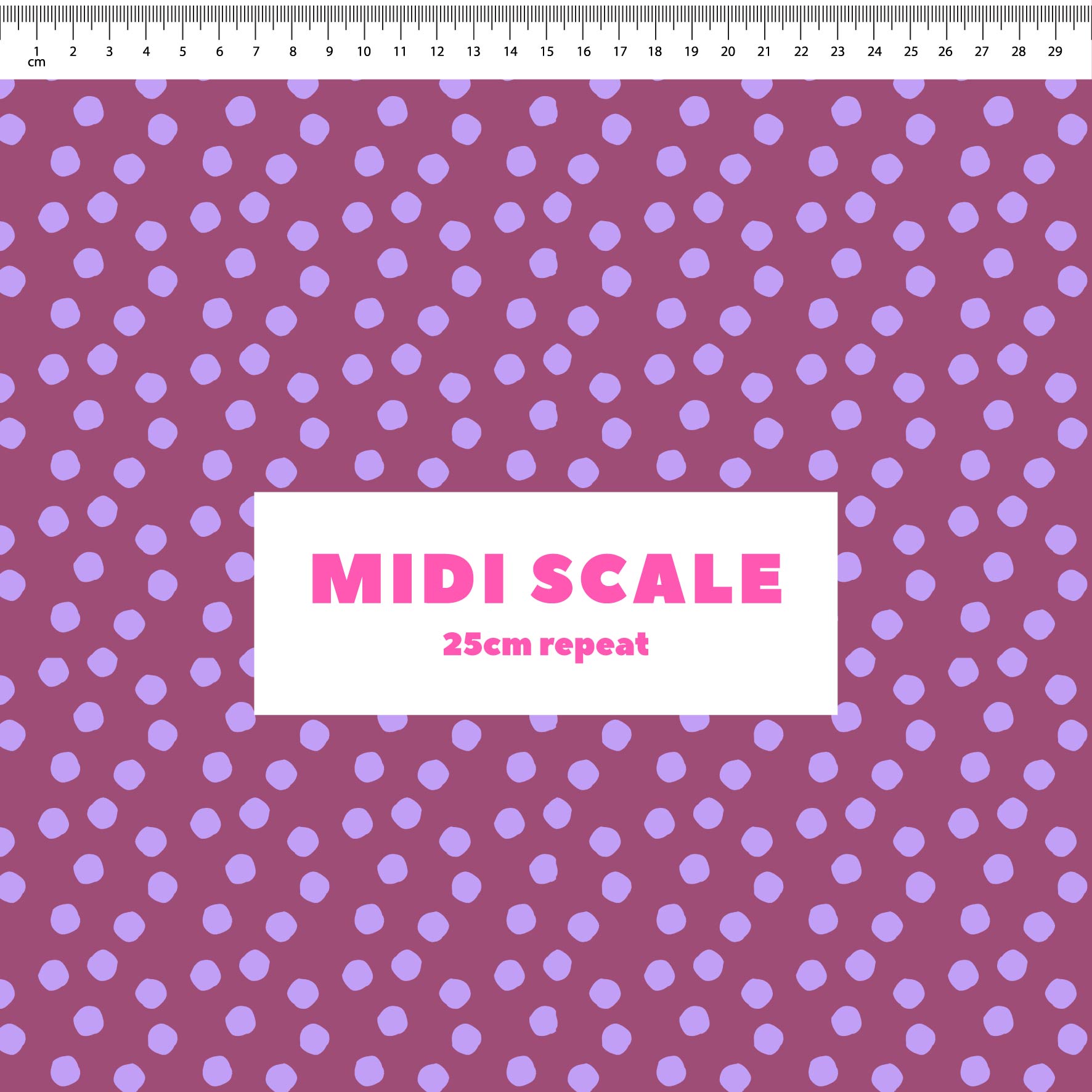 Dotty (MauveTaupe/Lilac) Preorder Fabric by New Kid Club