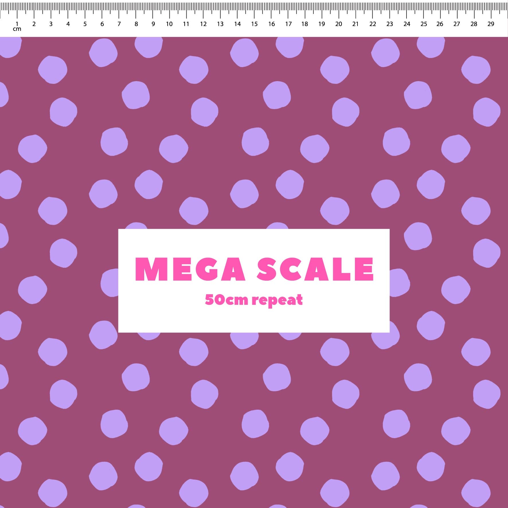 Dotty (MauveTaupe/Lilac) Preorder Fabric by New Kid Club