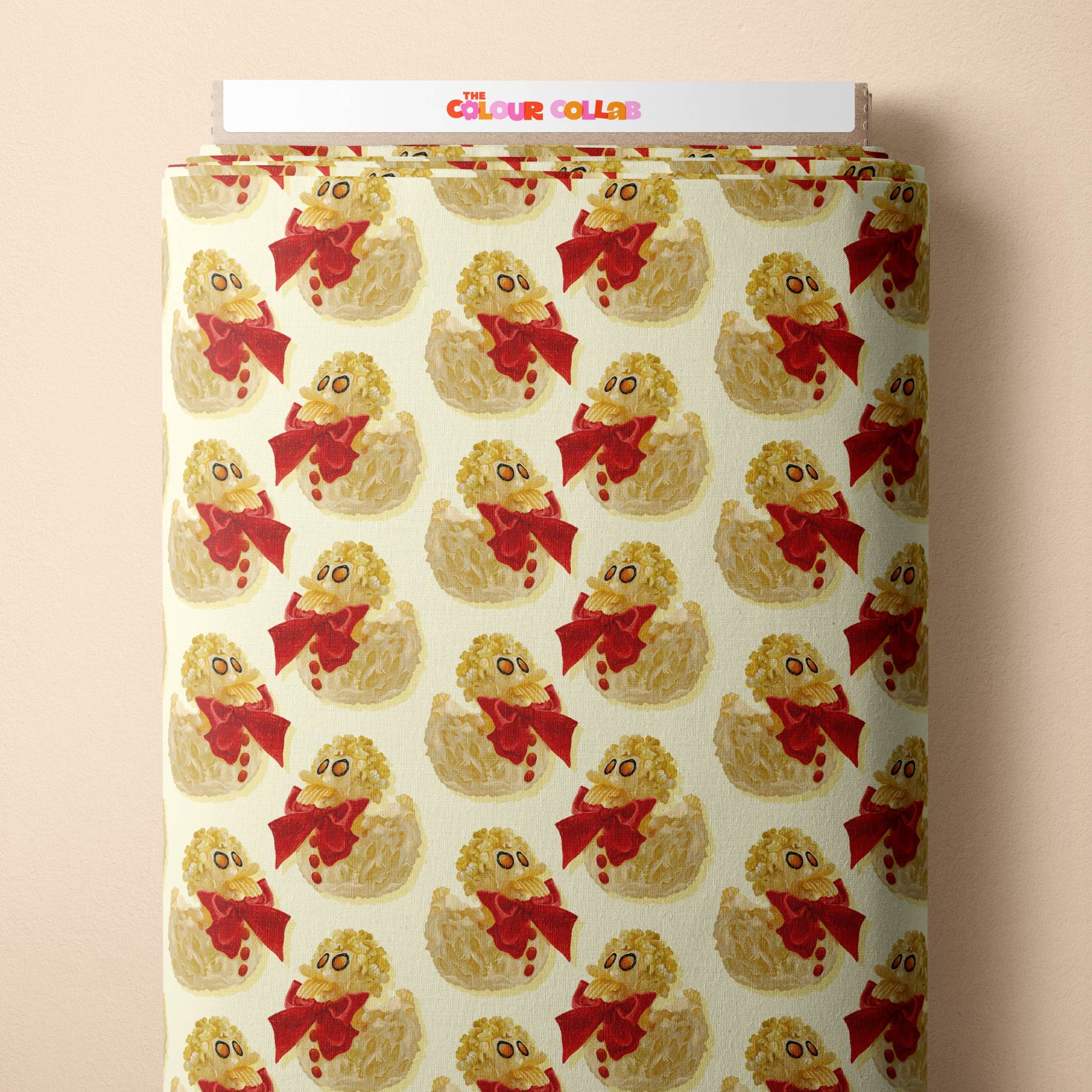 Preorder Fabric: Rubber Ducky Cake (Yellow)
