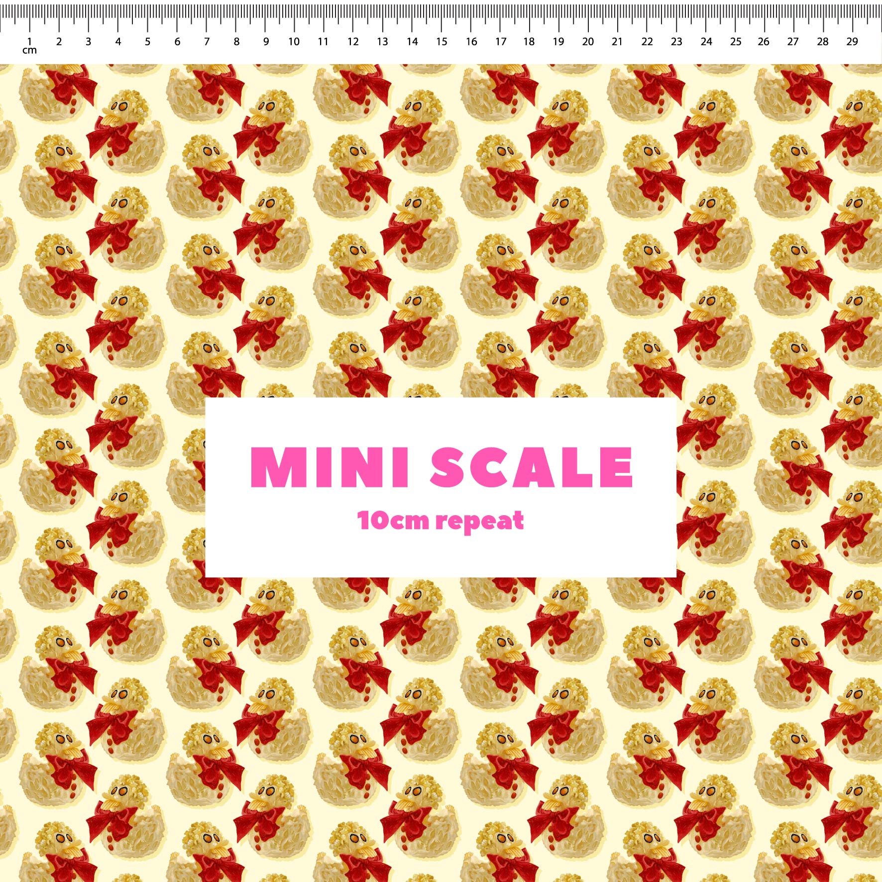 Preorder Fabric: Rubber Ducky Cake (Yellow)