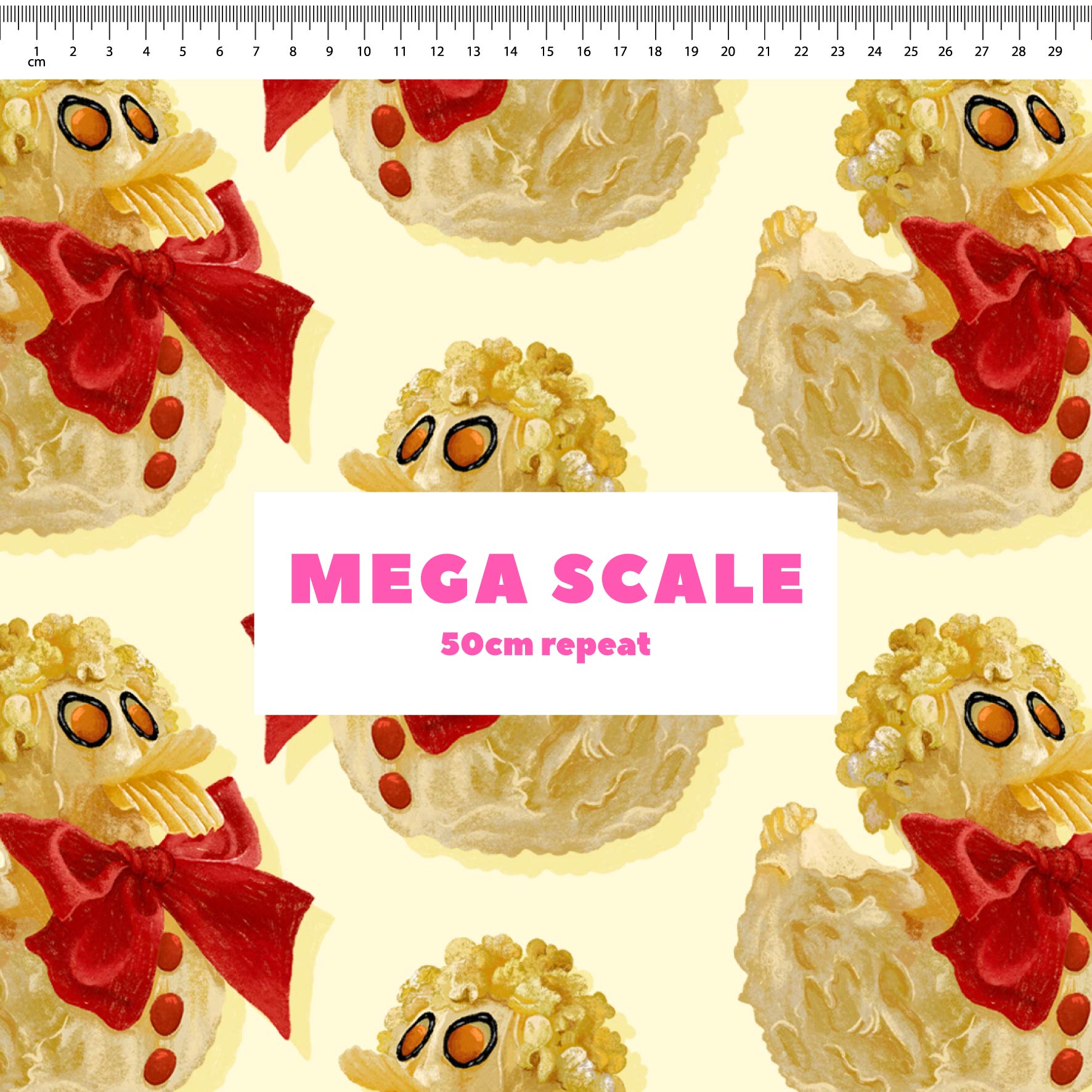 Preorder Fabric: Rubber Ducky Cake (Yellow)