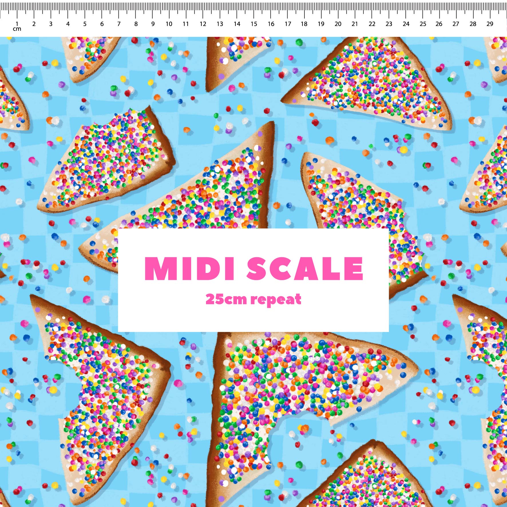 Preorder: Fairy Bread (Blue Check)