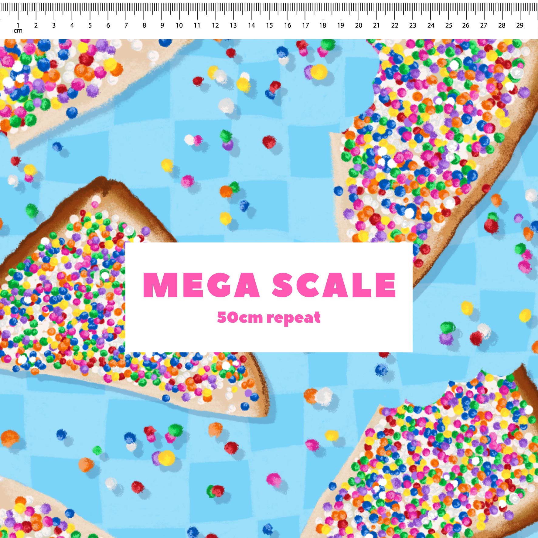 Preorder: Fairy Bread (Blue Check)