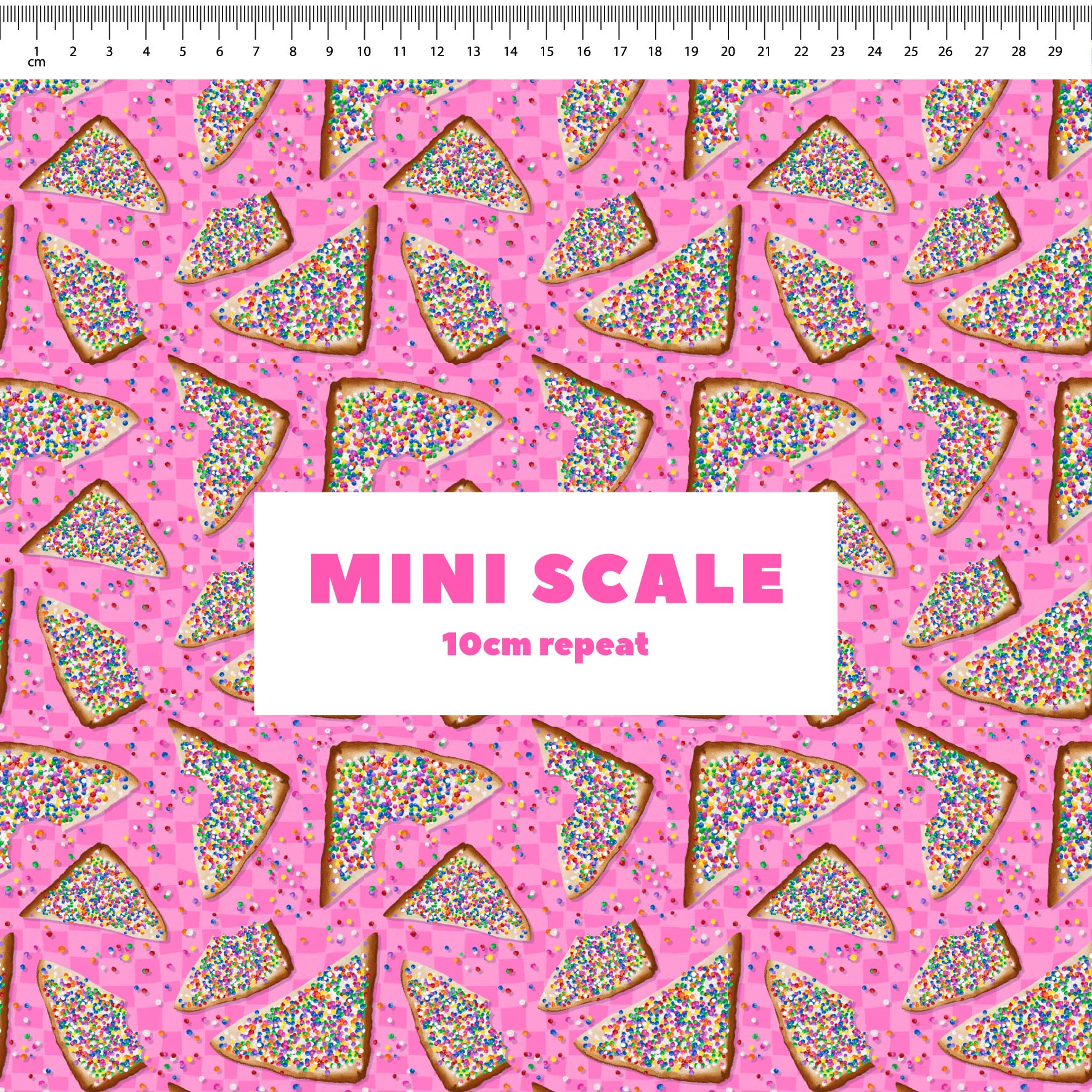 Preorder: Fairy Bread (Pink Check)