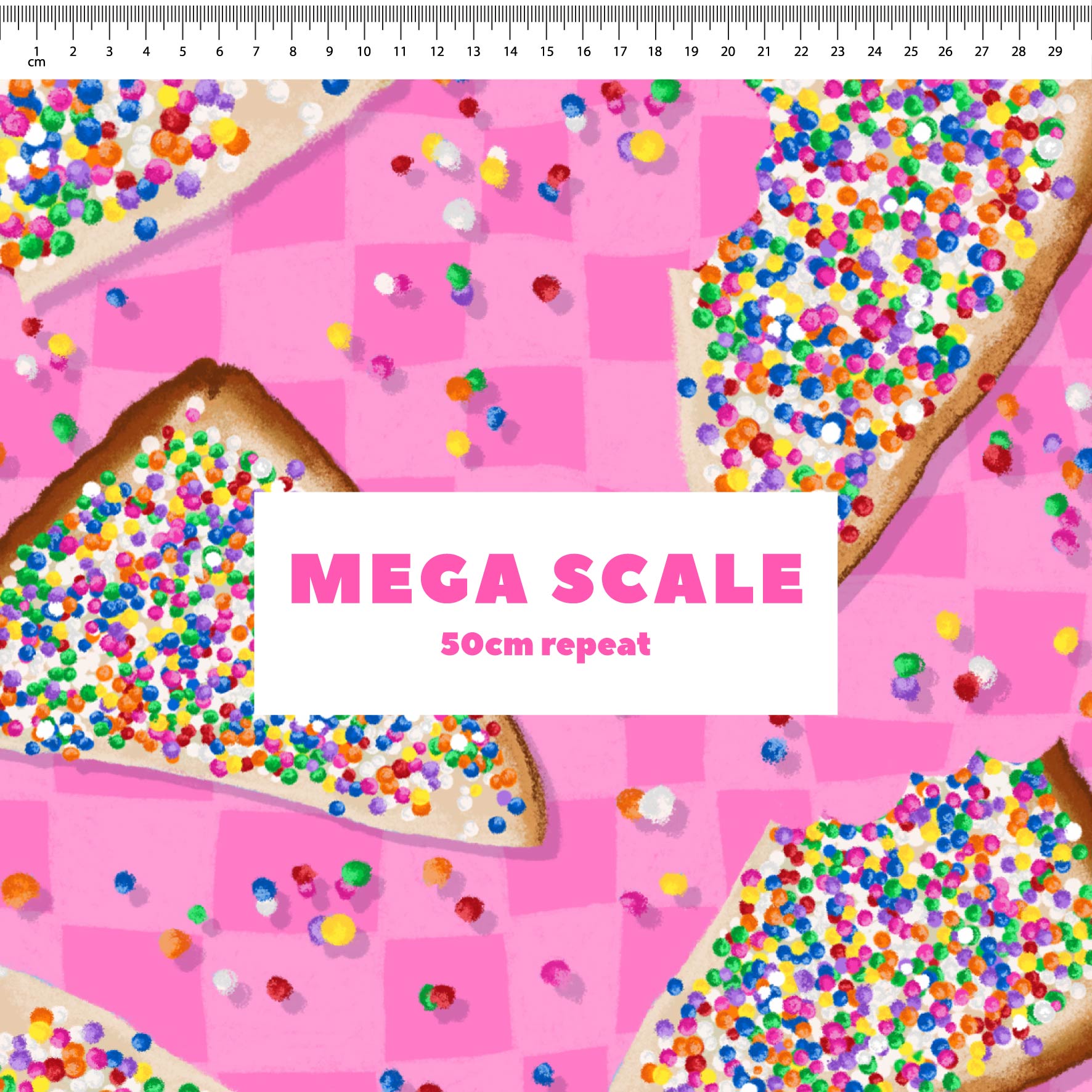 Preorder: Fairy Bread (Pink Check)