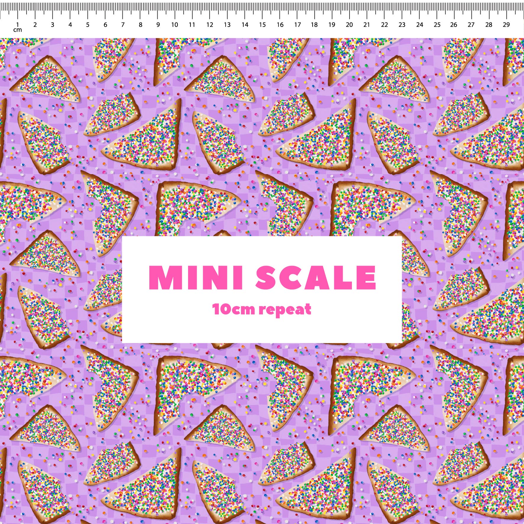 Preorder: Fairy Bread (Purple Check)
