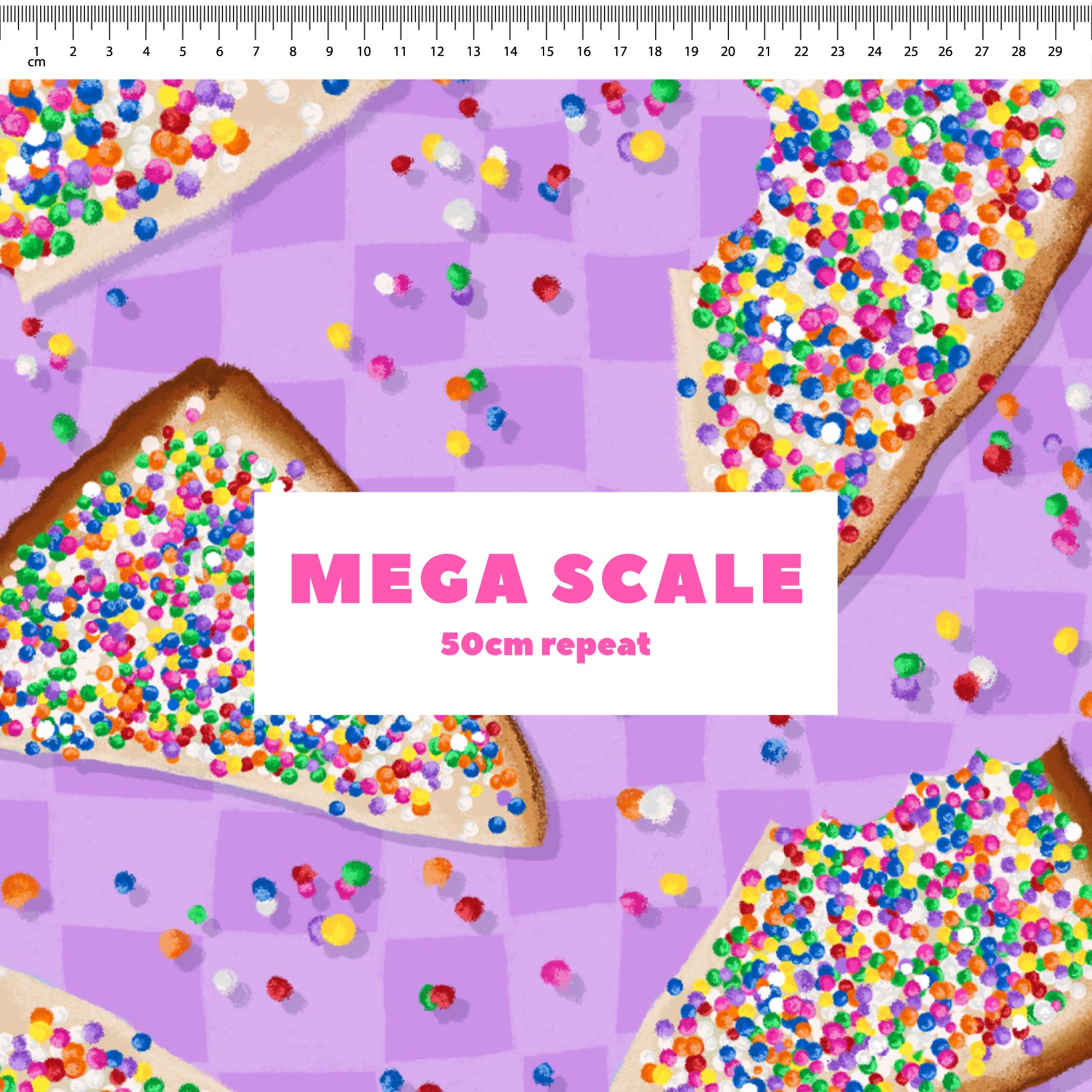 Preorder: Fairy Bread (Purple Check)