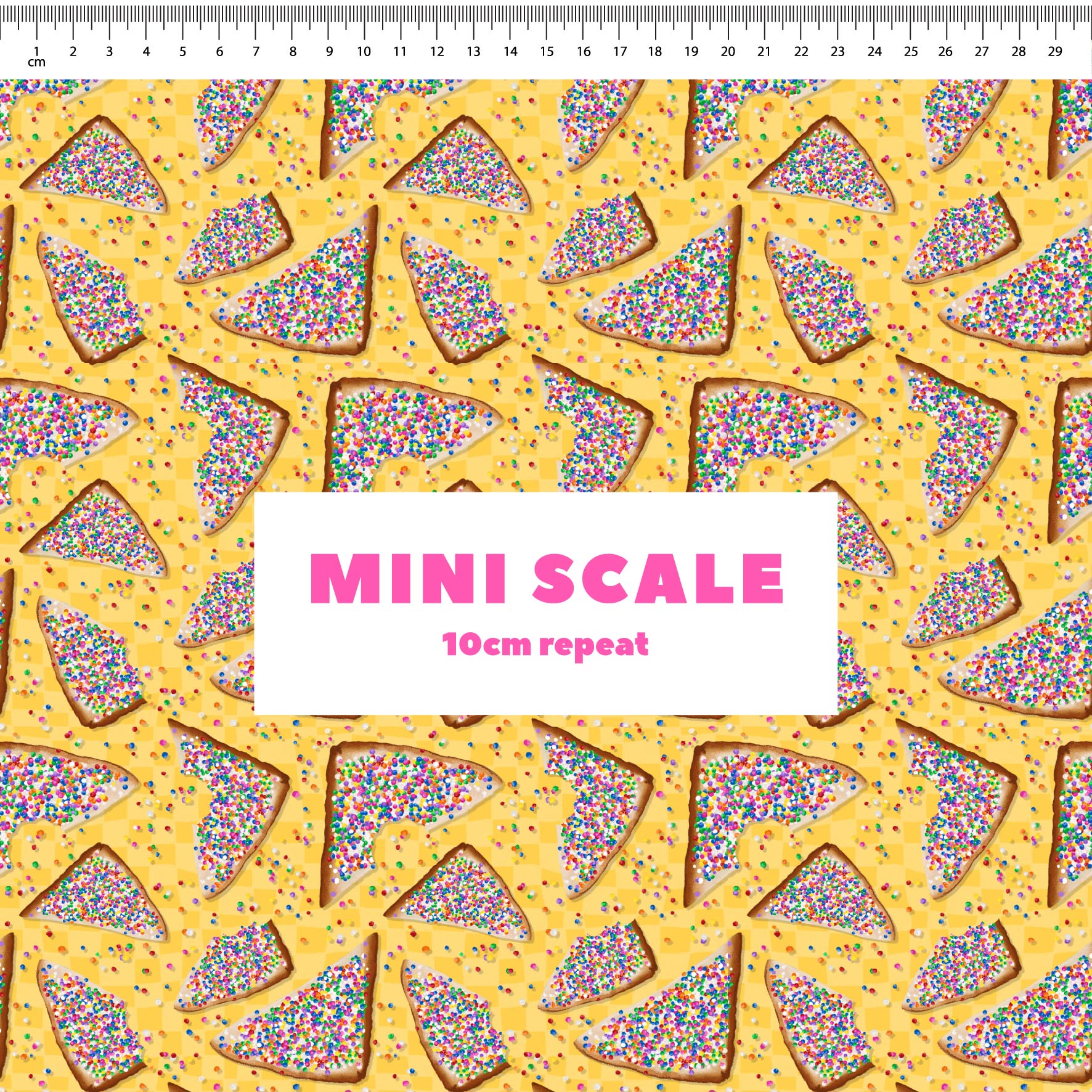 Preorder: Fairy Bread (Yellow Check)