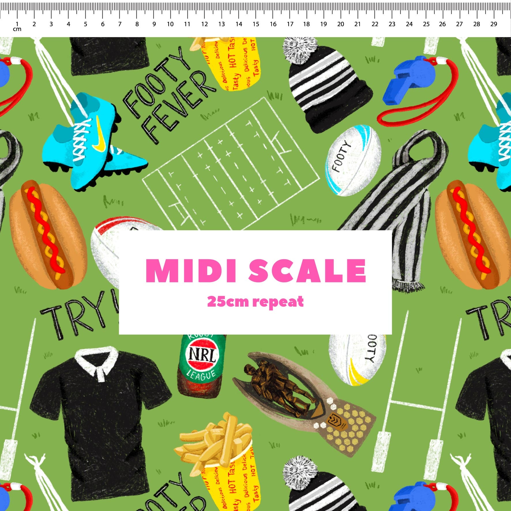 Preorder Fabric: Rugby World Cup (All Blacks)