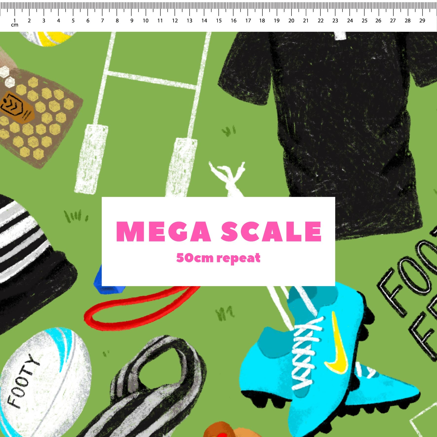 Preorder Fabric: Rugby World Cup (All Blacks)