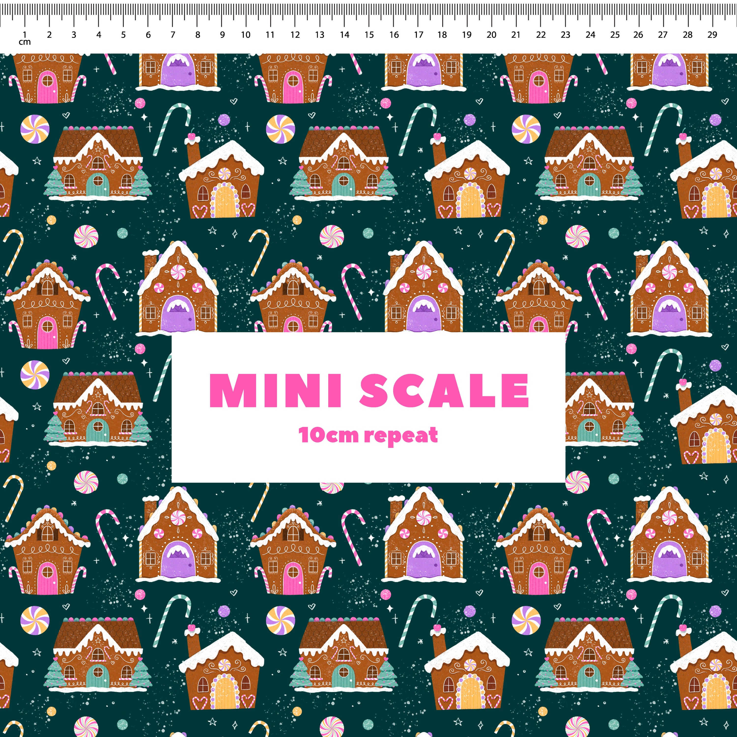Gingerbread Houses Preorder Fabric