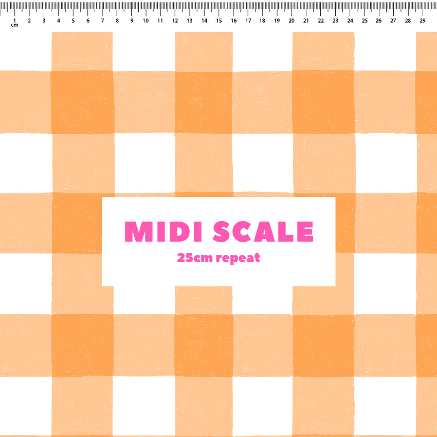 Preorder: Gingham (Orange)