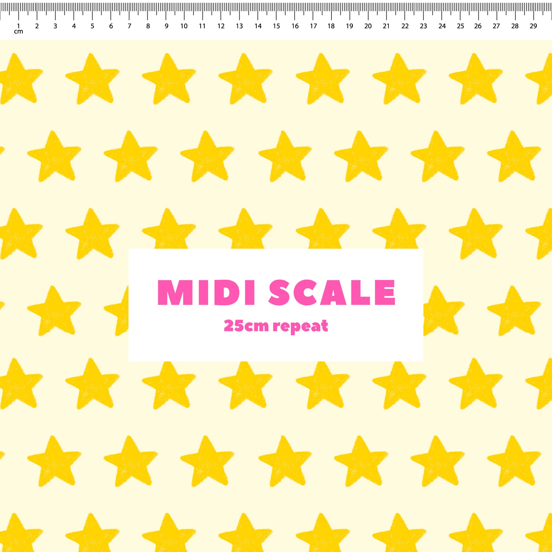 Preorder: Gold Stars (Light Yellow)