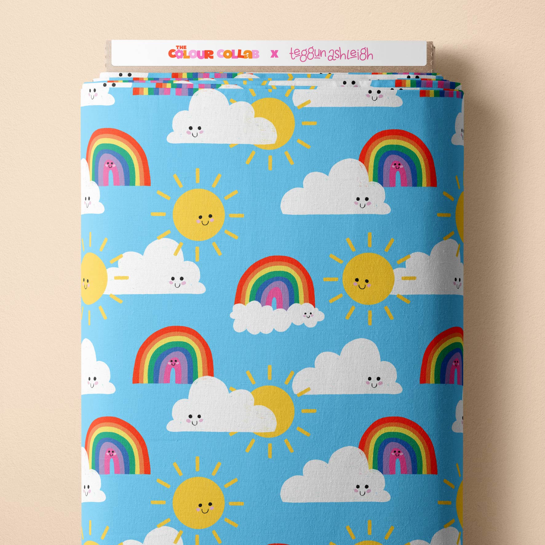 Happy Sunshine - 0.5m - Cotton Woven - Midi Scale