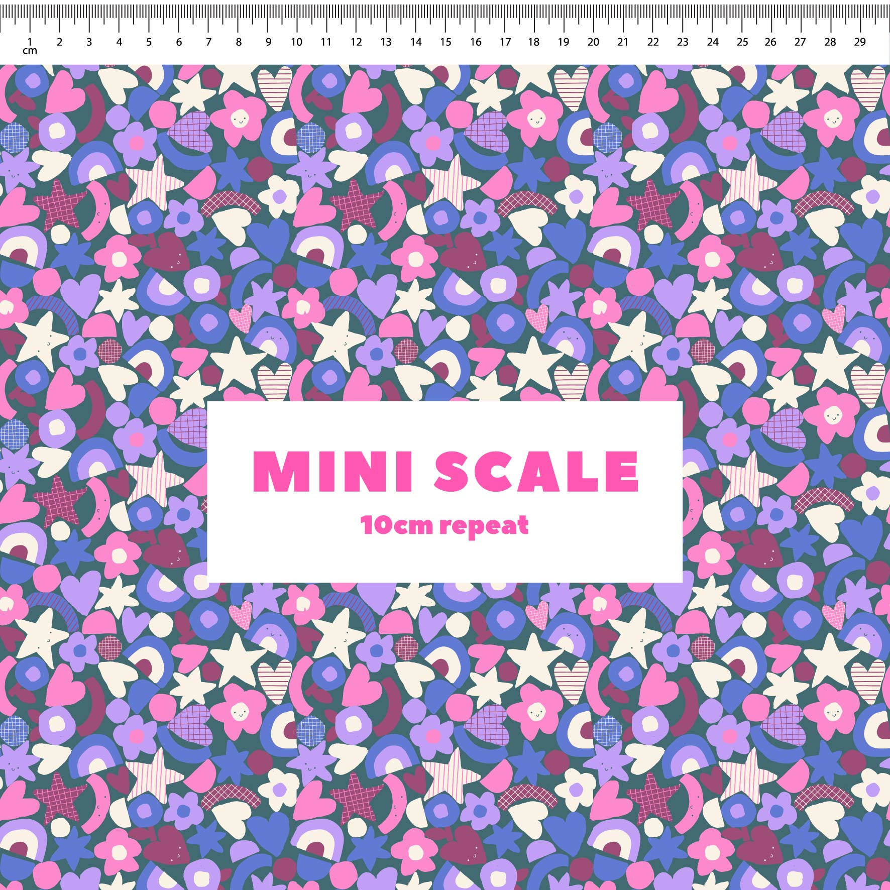 Happy Terrazzo (Dusty Green) Preorder Fabric by New Kid Club
